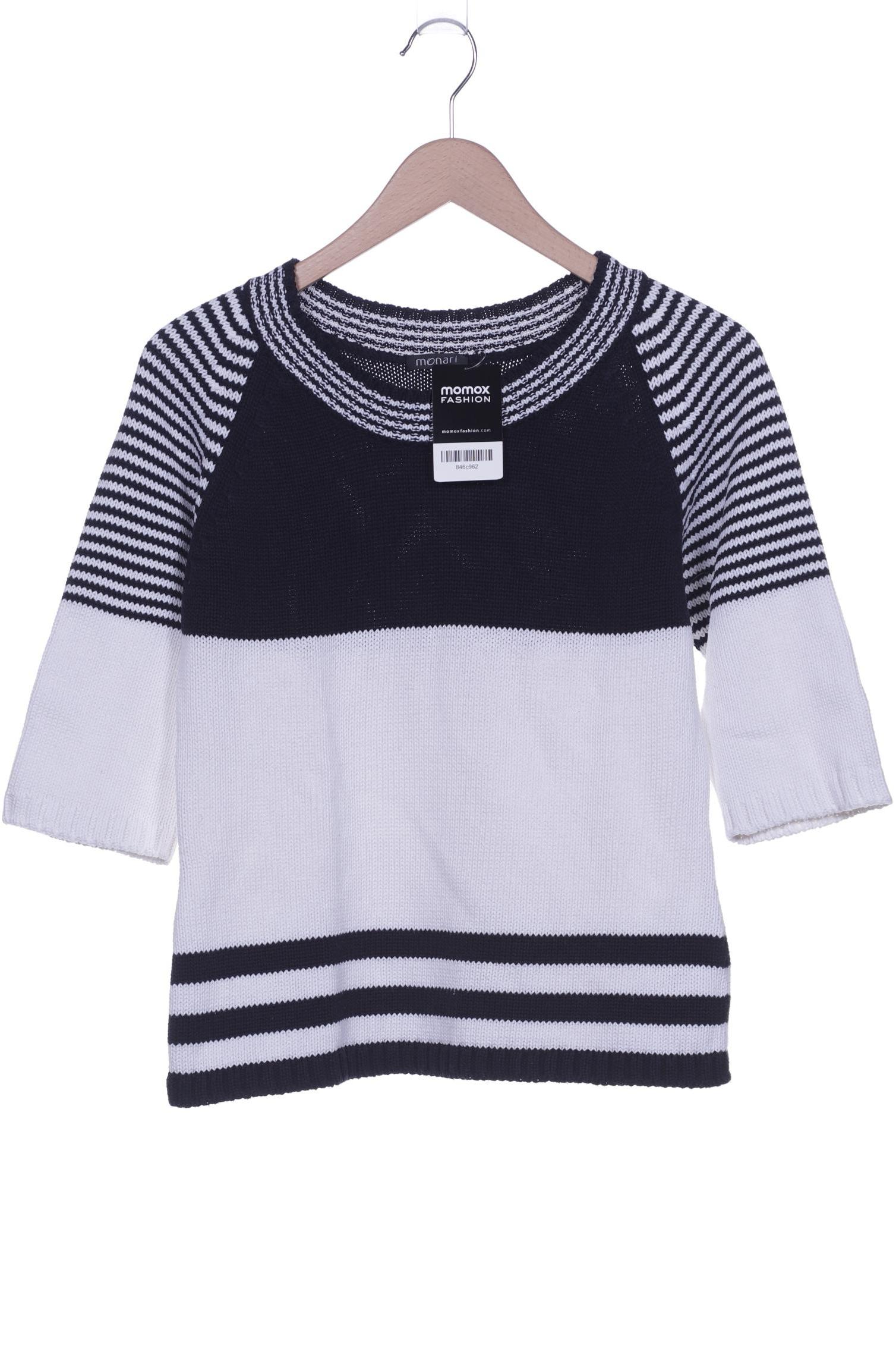 

monari Damen Pullover, weiß, Gr. 38