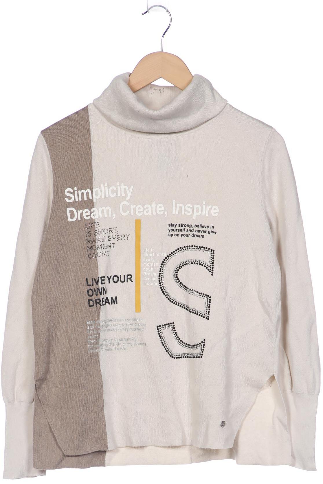 

monari Damen Pullover, cremeweiß