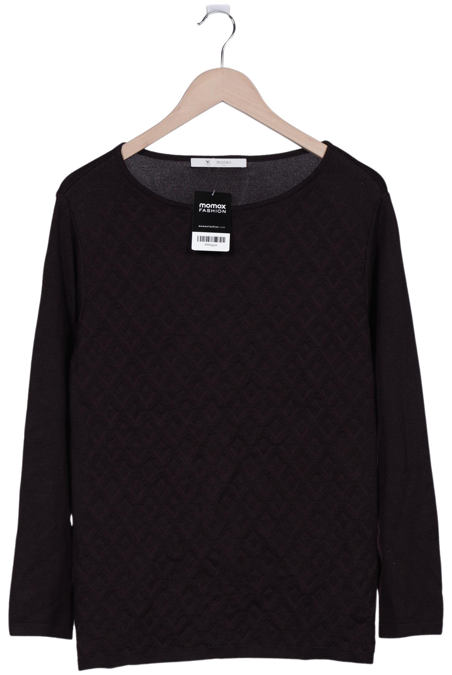 

monari Damen Pullover, bordeaux, Gr. 46