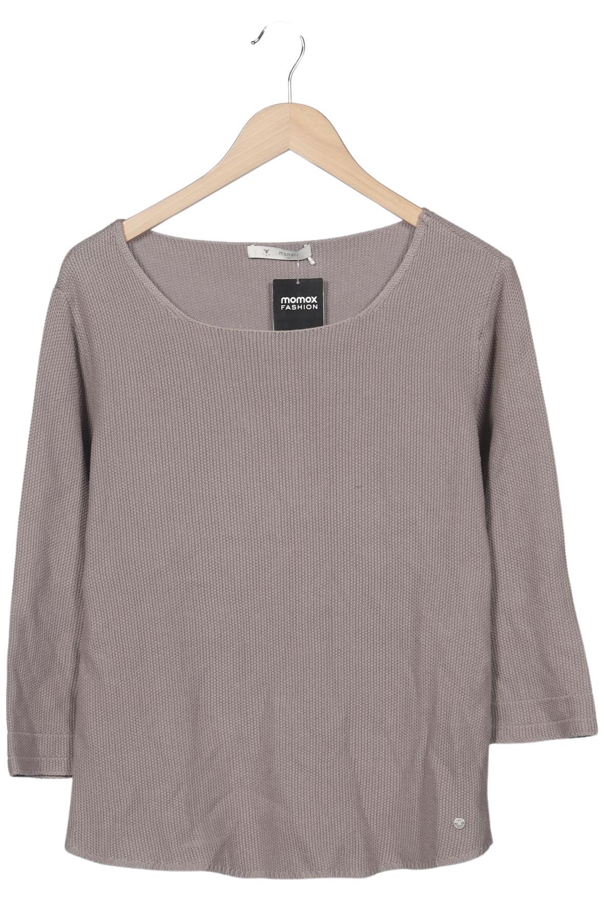 

monari Damen Pullover, grau, Gr. 38
