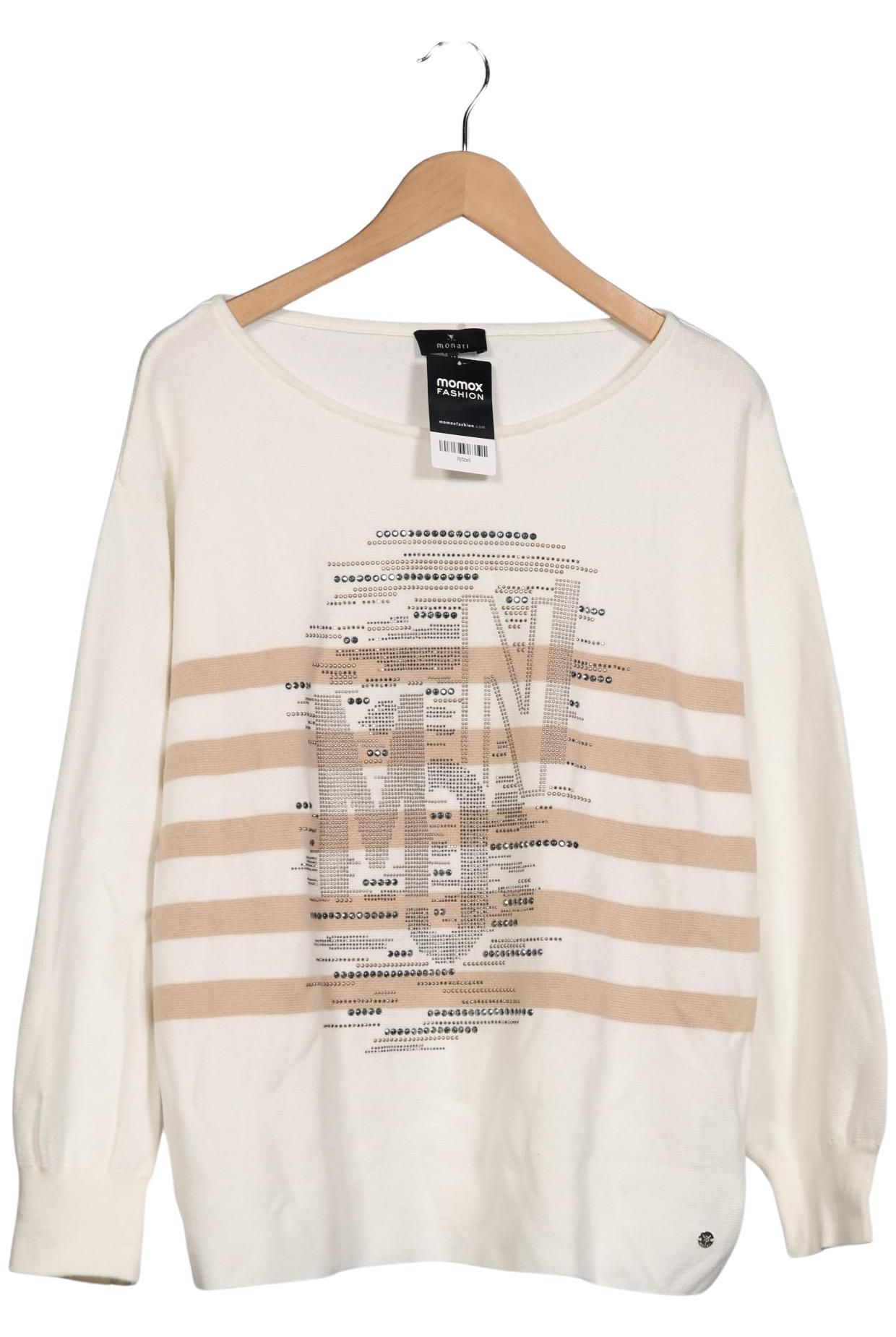 

monari Damen Pullover, cremeweiß, Gr. 44
