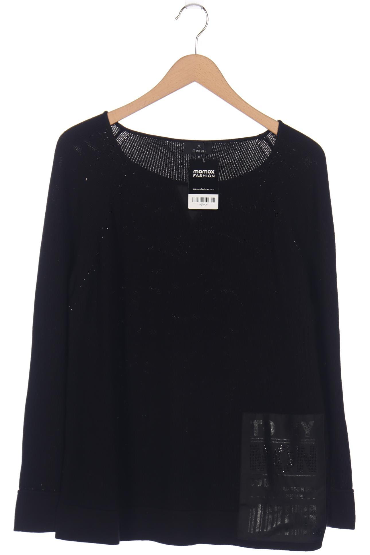 

monari Damen Pullover, schwarz