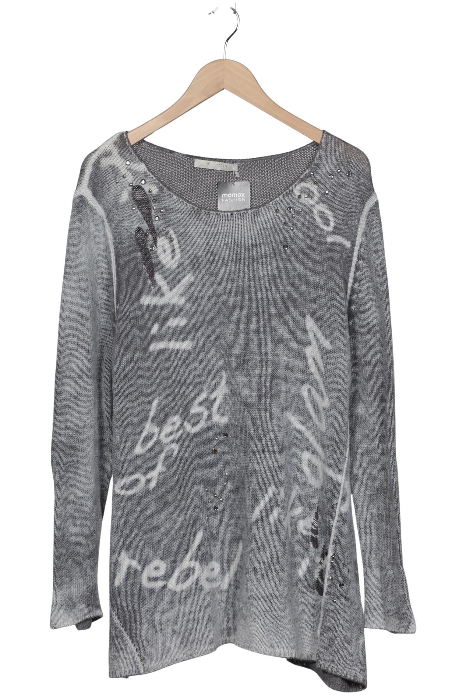 

monari Damen Pullover, grau, Gr. 44