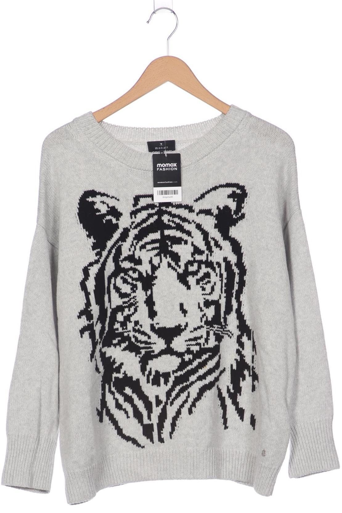 

monari Damen Pullover, grau, Gr. 38