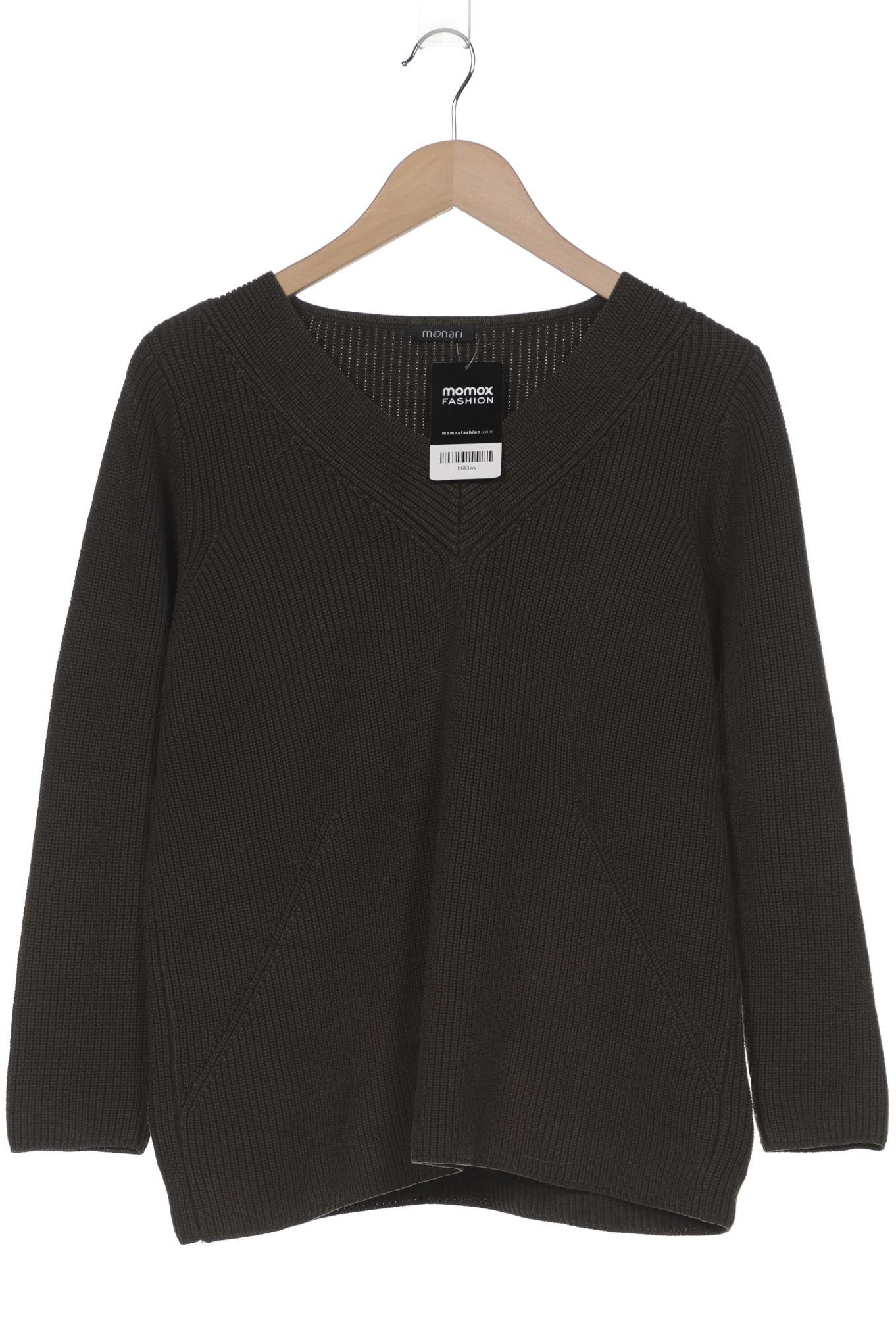 

monari Damen Pullover, grün, Gr. 46
