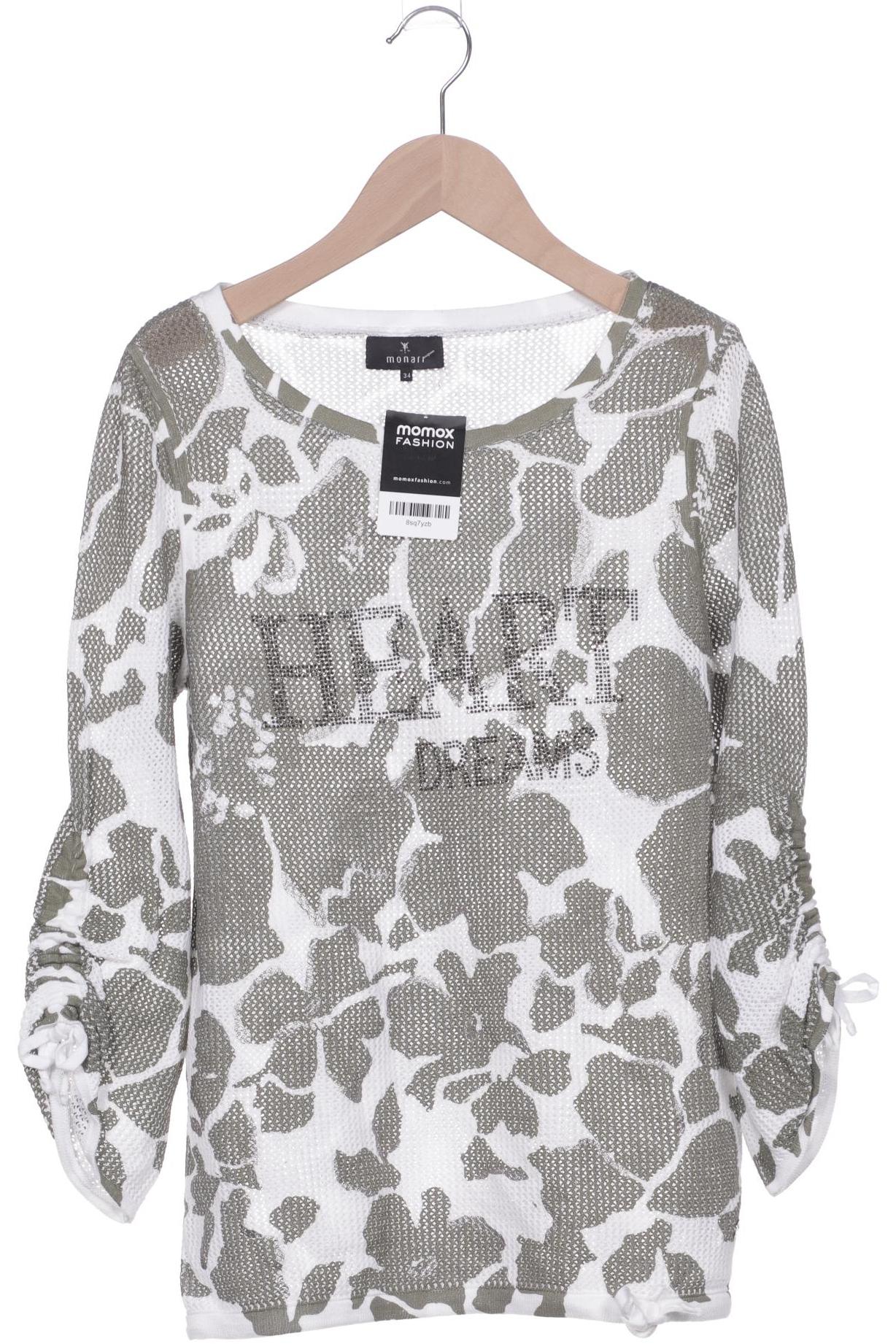 

monari Damen Pullover, grün, Gr. 34