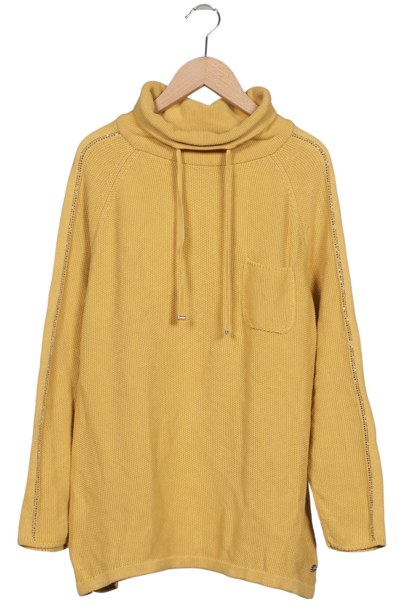 

monari Damen Pullover, gelb, Gr. 40