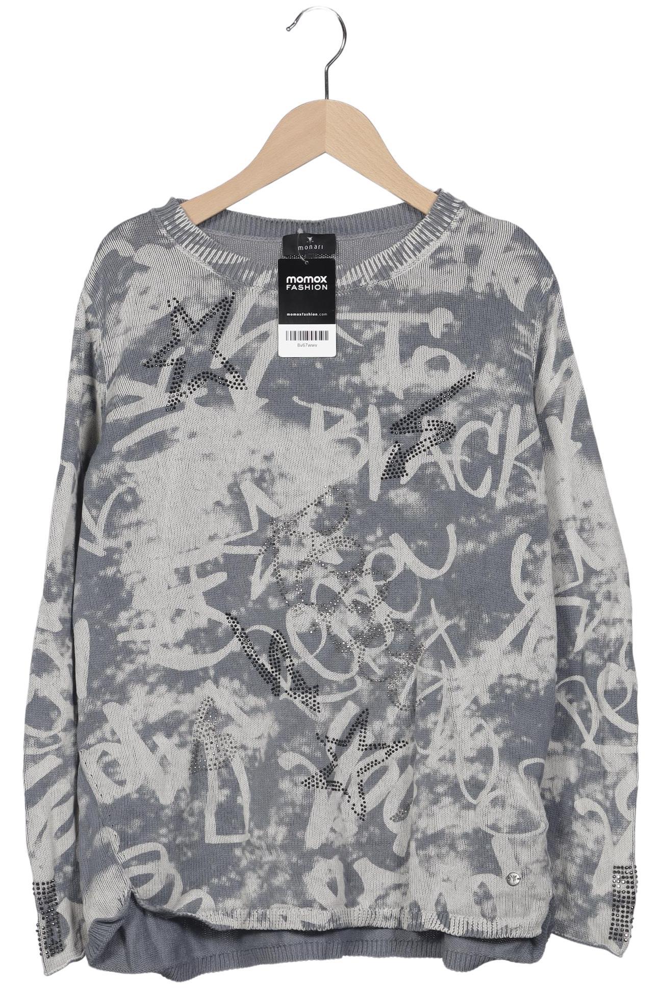 

monari Damen Pullover, grau, Gr. 44