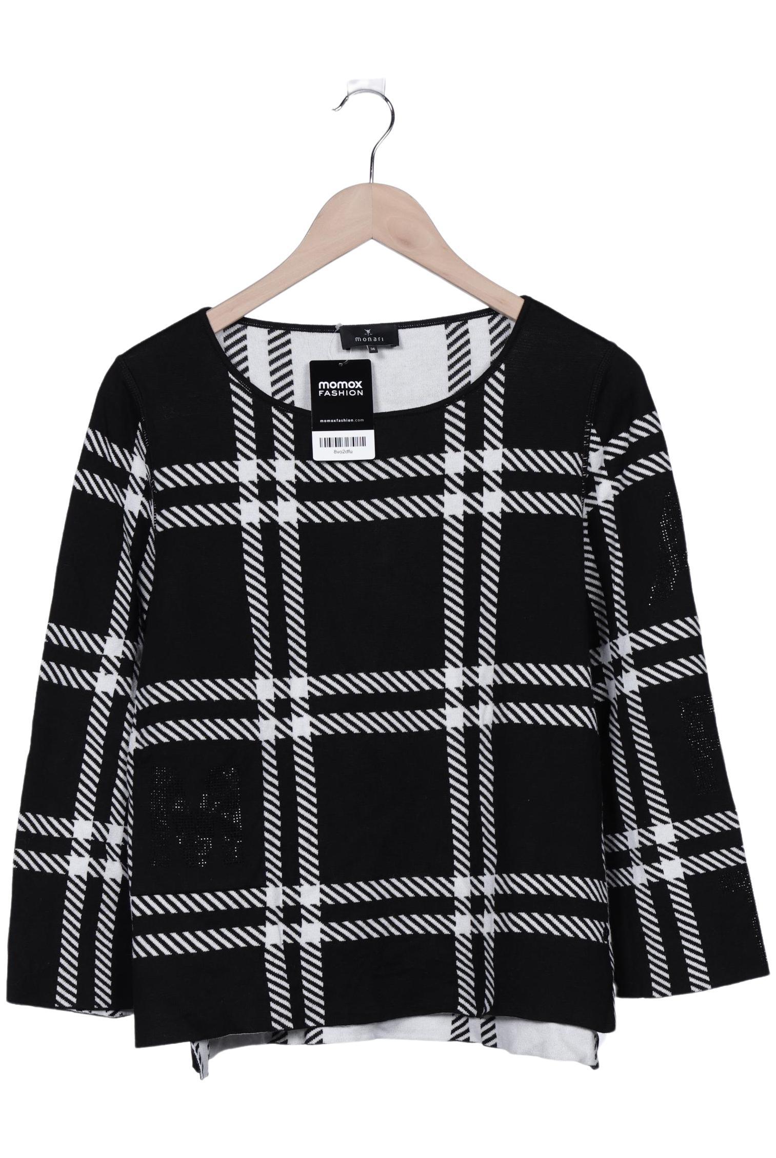 

monari Damen Pullover, schwarz, Gr. 36