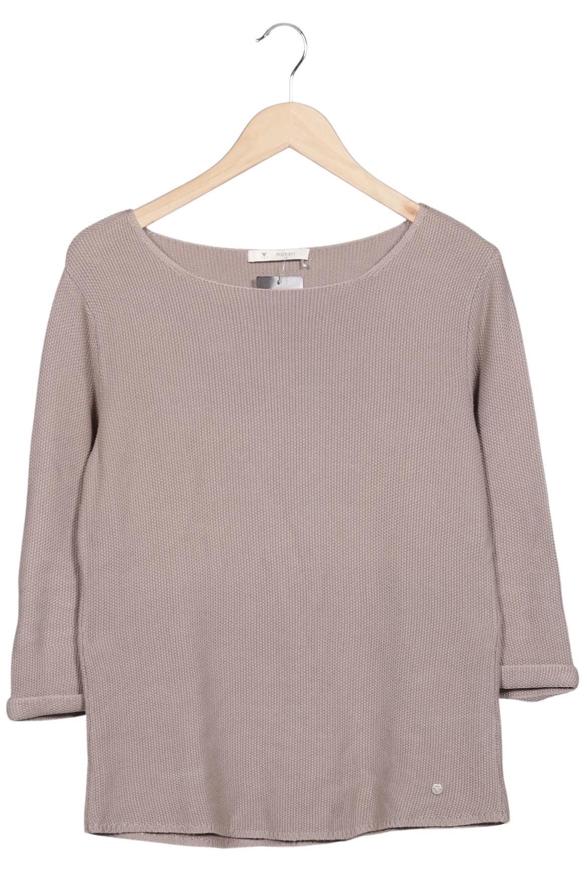 

monari Damen Pullover, beige, Gr. 42