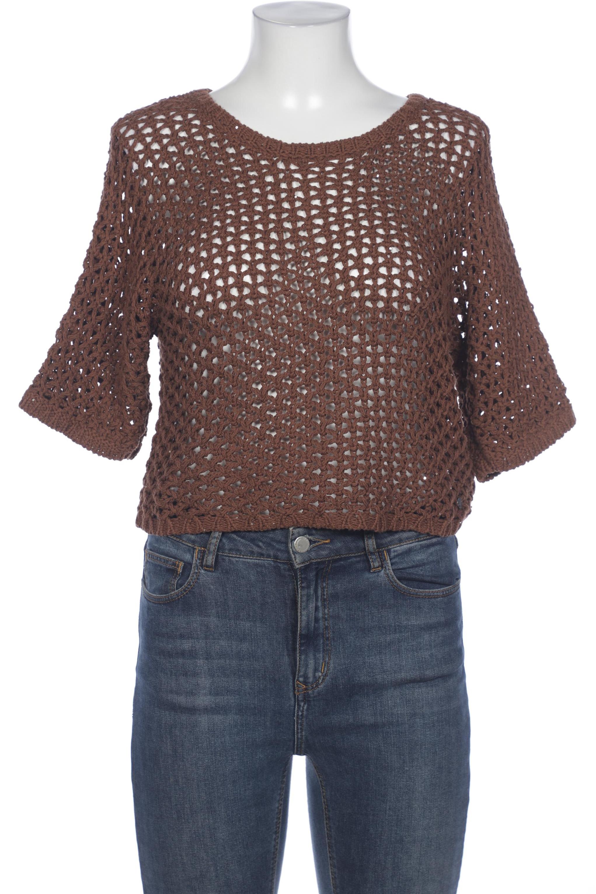 

monari Damen Pullover, braun, Gr. 36