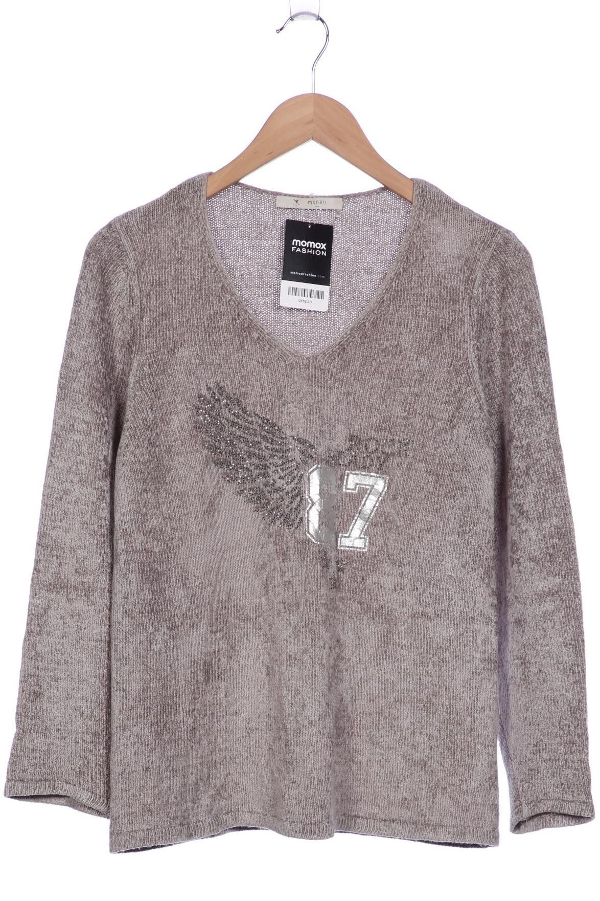 

monari Damen Pullover, grau, Gr. 40