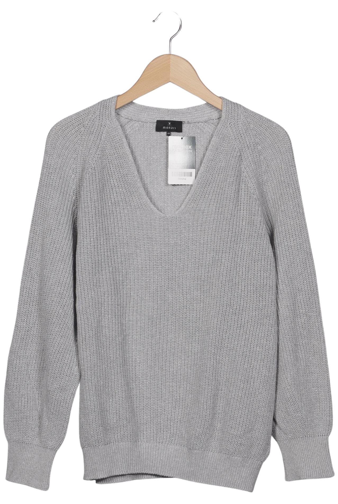 

monari Damen Pullover, grau, Gr. 44