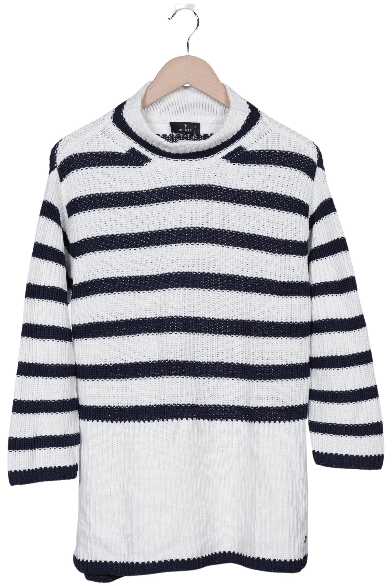 

monari Damen Pullover, weiß, Gr. 36
