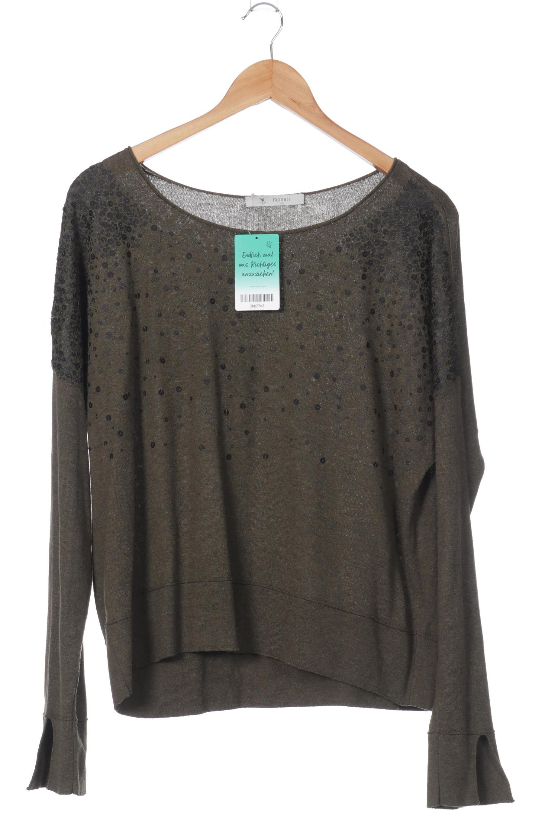 

monari Damen Pullover, grün, Gr. 46