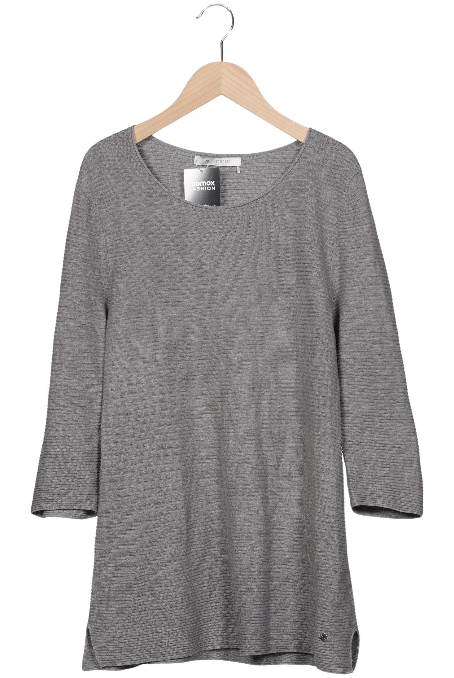 

monari Damen Pullover, grau, Gr. 42