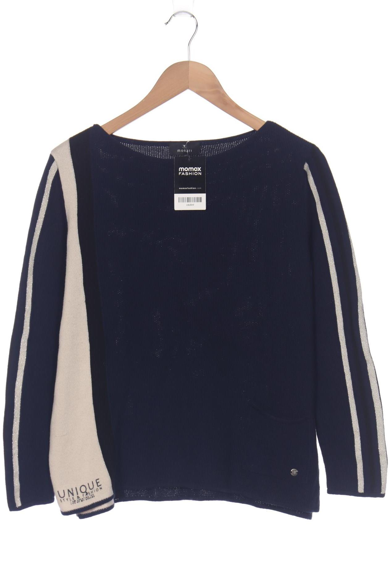 

monari Damen Pullover, marineblau, Gr. 36