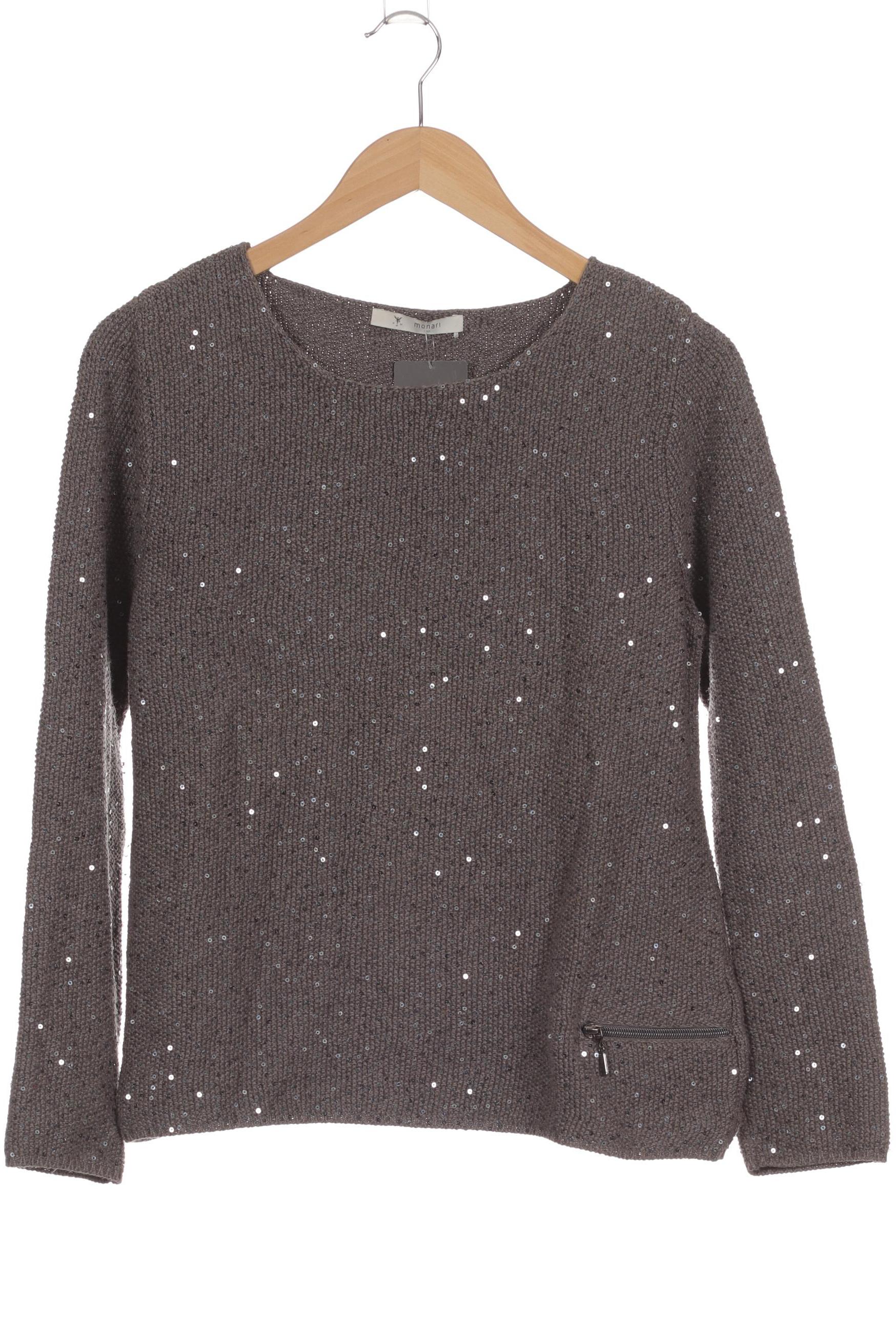 

monari Damen Pullover, grau, Gr. 42