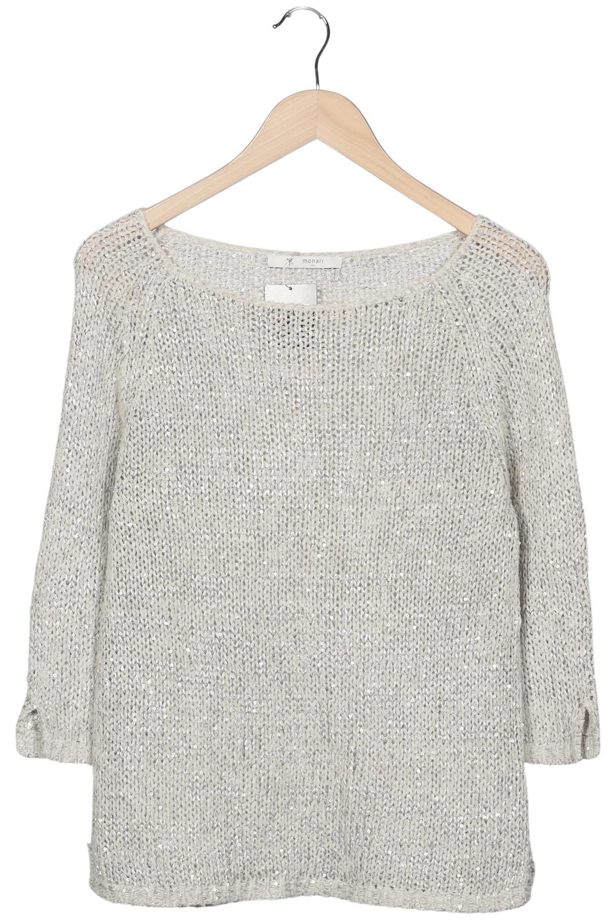 

monari Damen Pullover, grau, Gr. 40