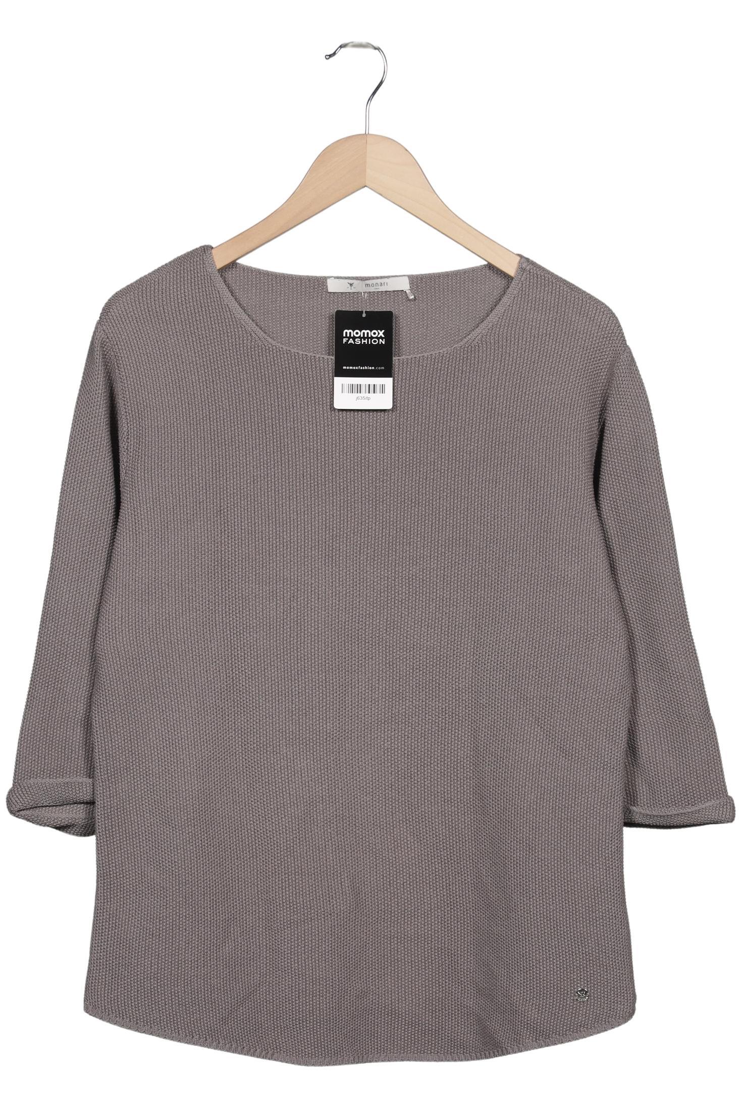 

monari Damen Pullover, grau, Gr. 42