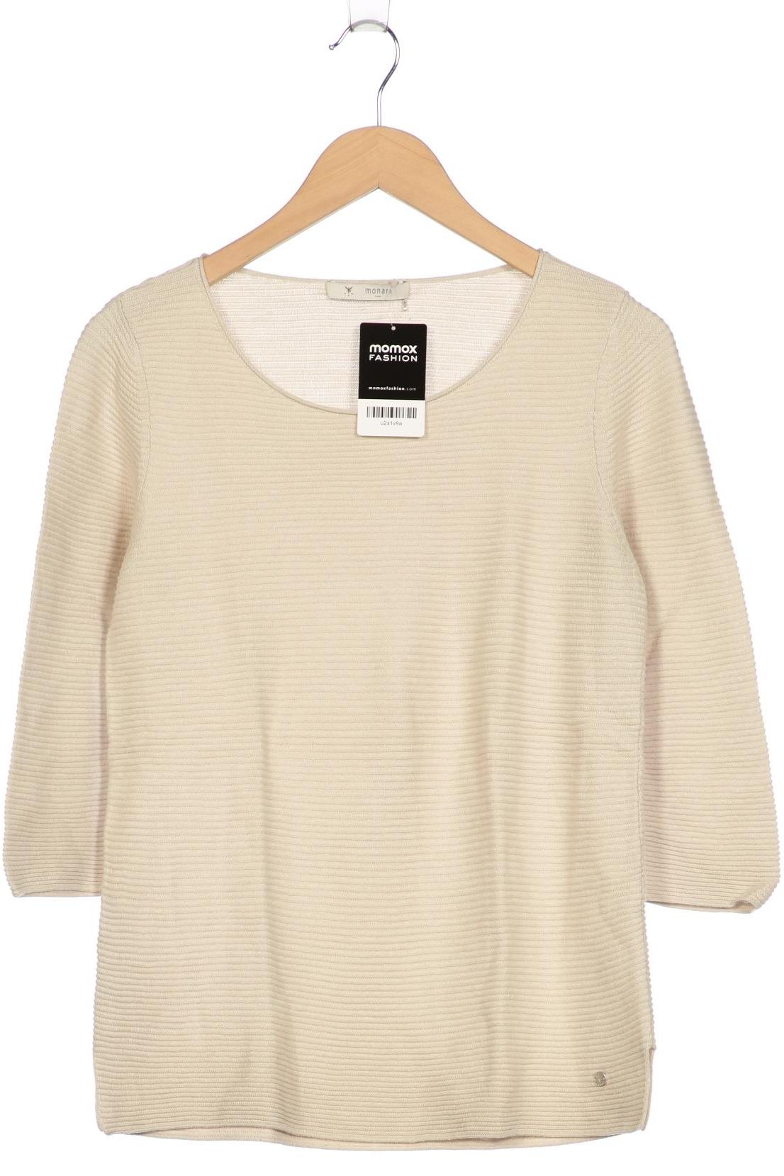 

monari Damen Pullover, beige, Gr. 38