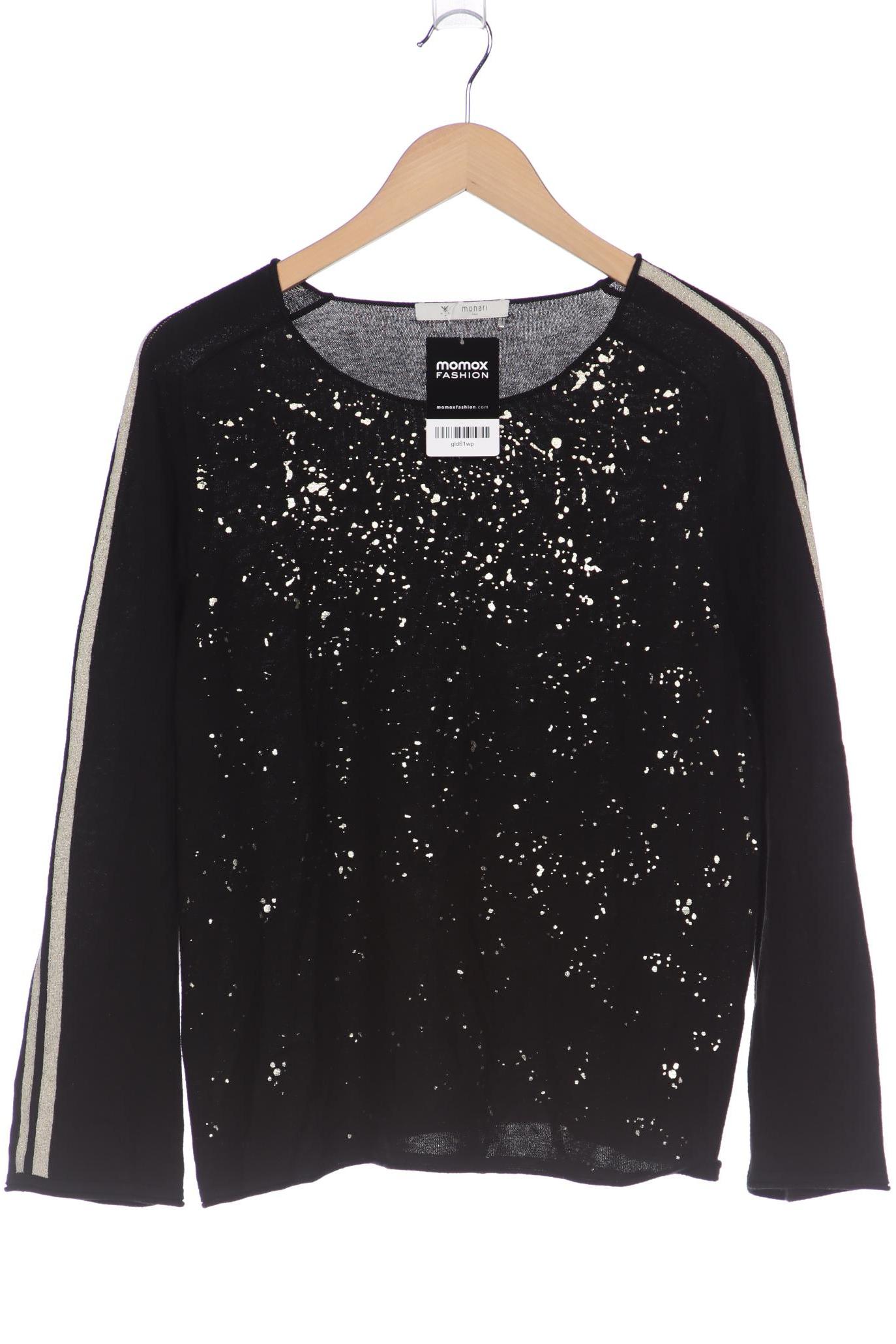 

monari Damen Pullover, schwarz, Gr. 42