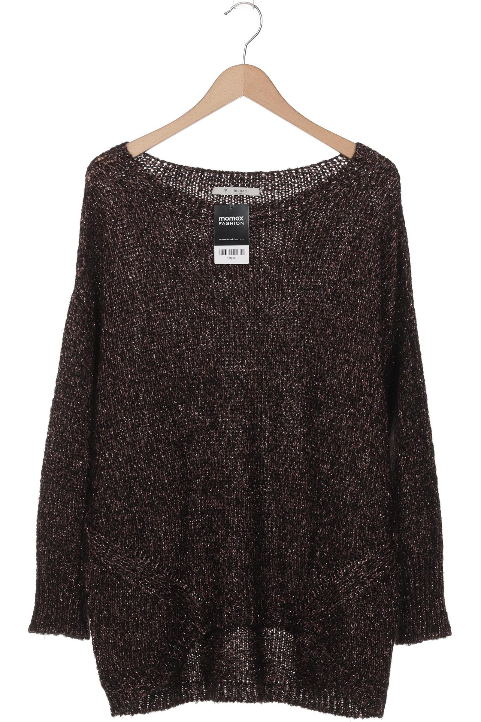 

monari Damen Pullover, braun, Gr. 46