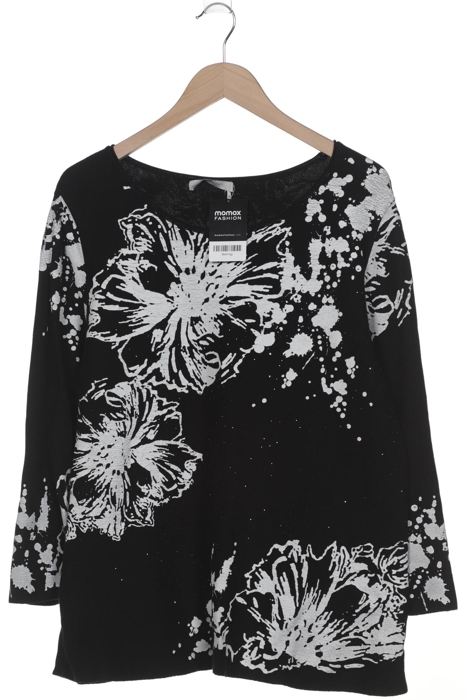 

monari Damen Pullover, schwarz, Gr. 44