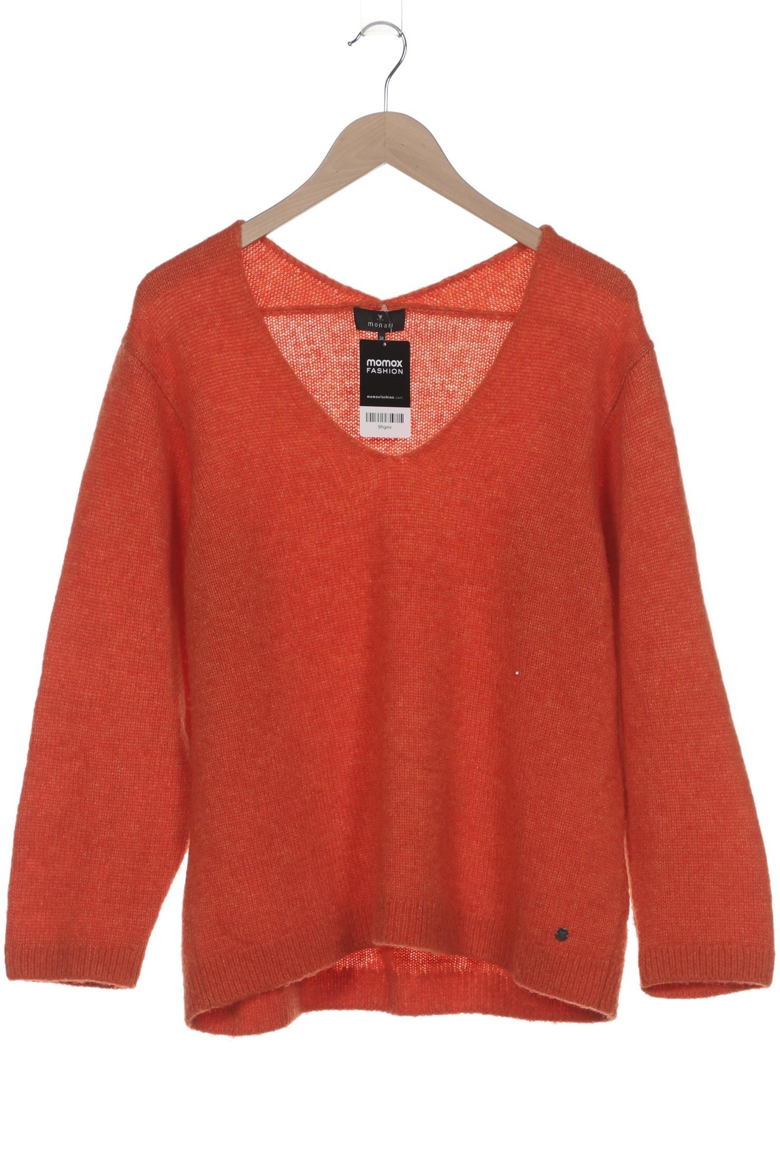 

monari Damen Pullover, orange, Gr. 38