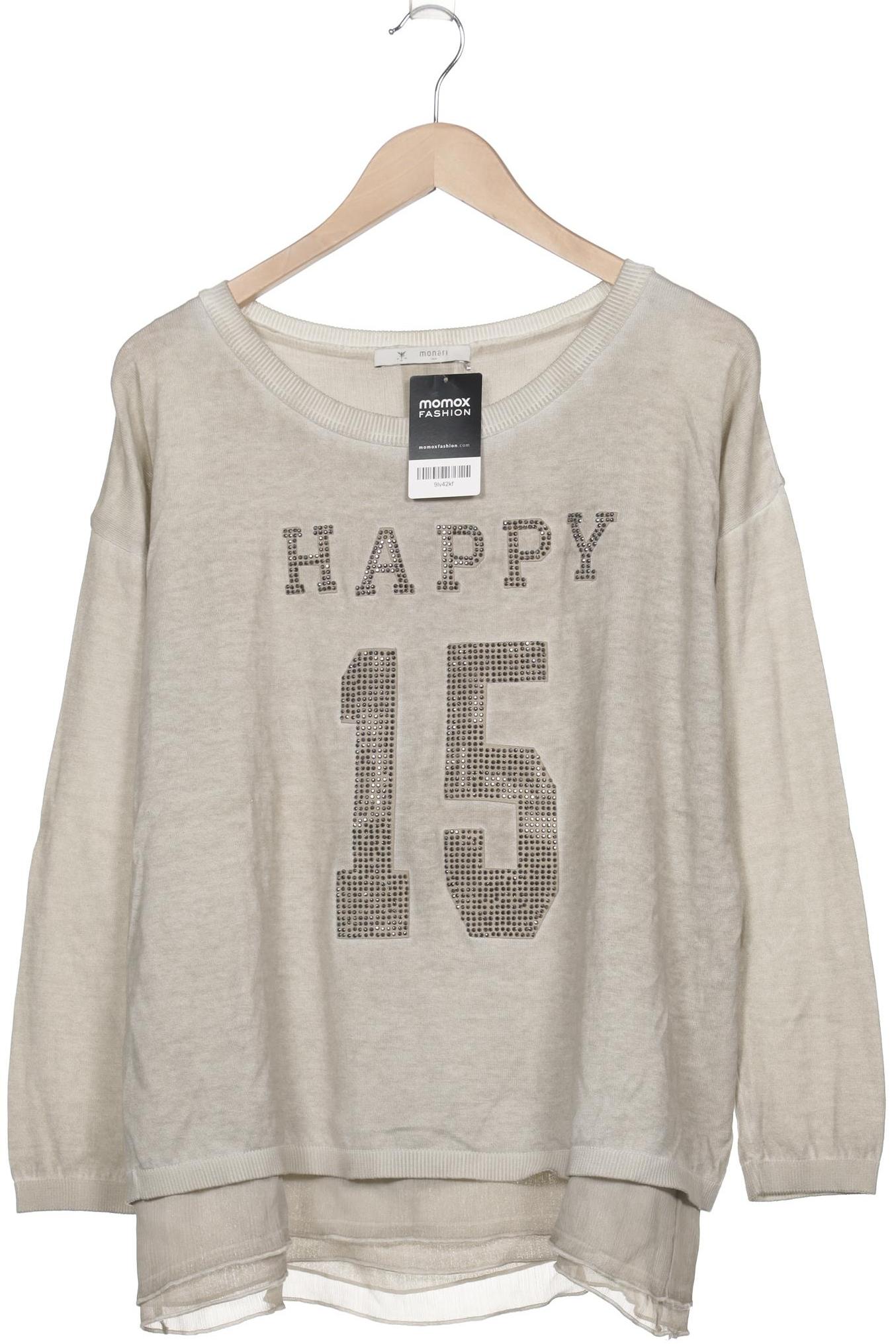 

monari Damen Pullover, beige, Gr. 42