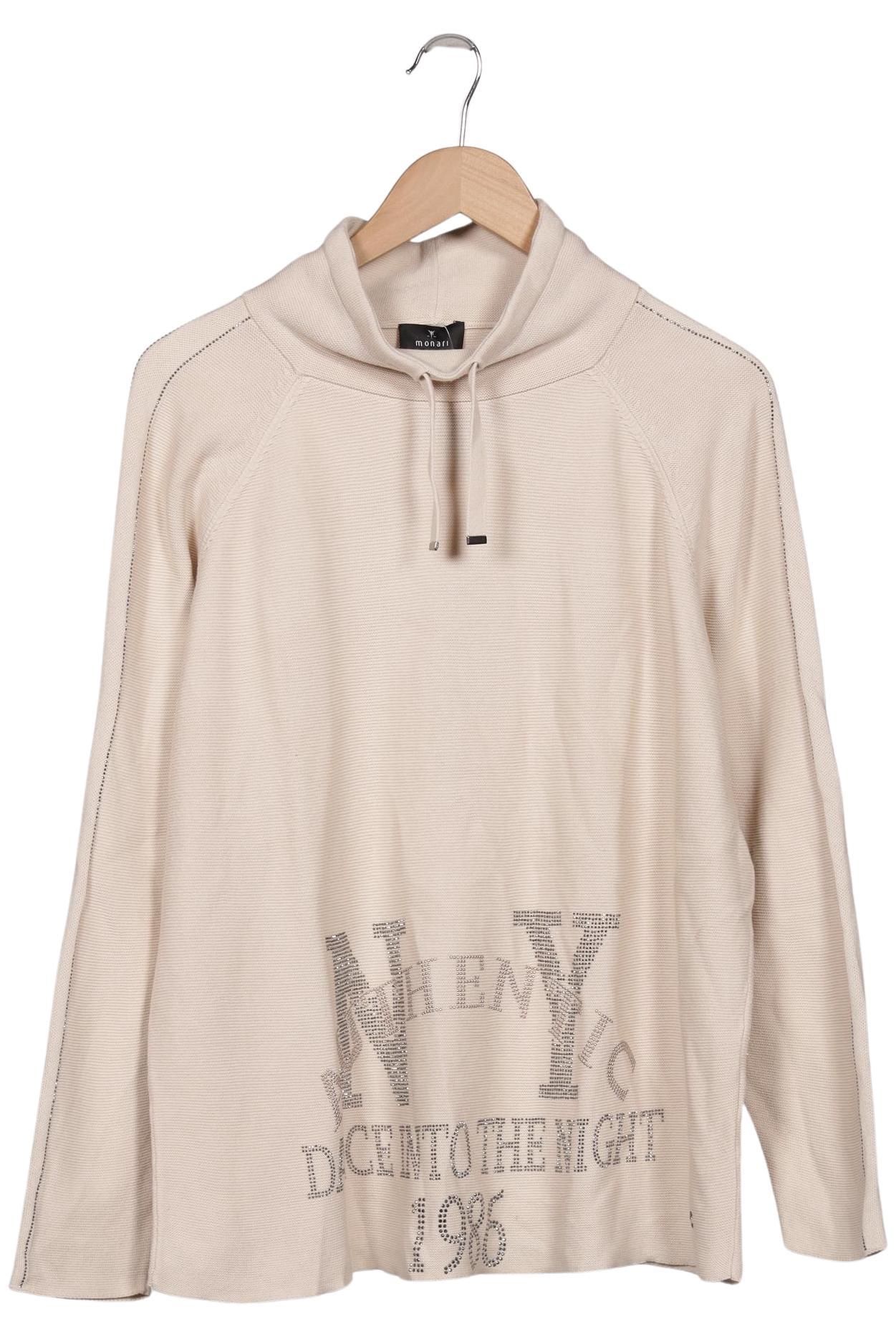 

monari Damen Pullover, beige, Gr. 44