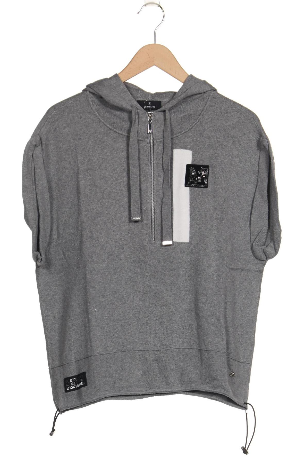 

monari Damen Pullover, grau, Gr. 38