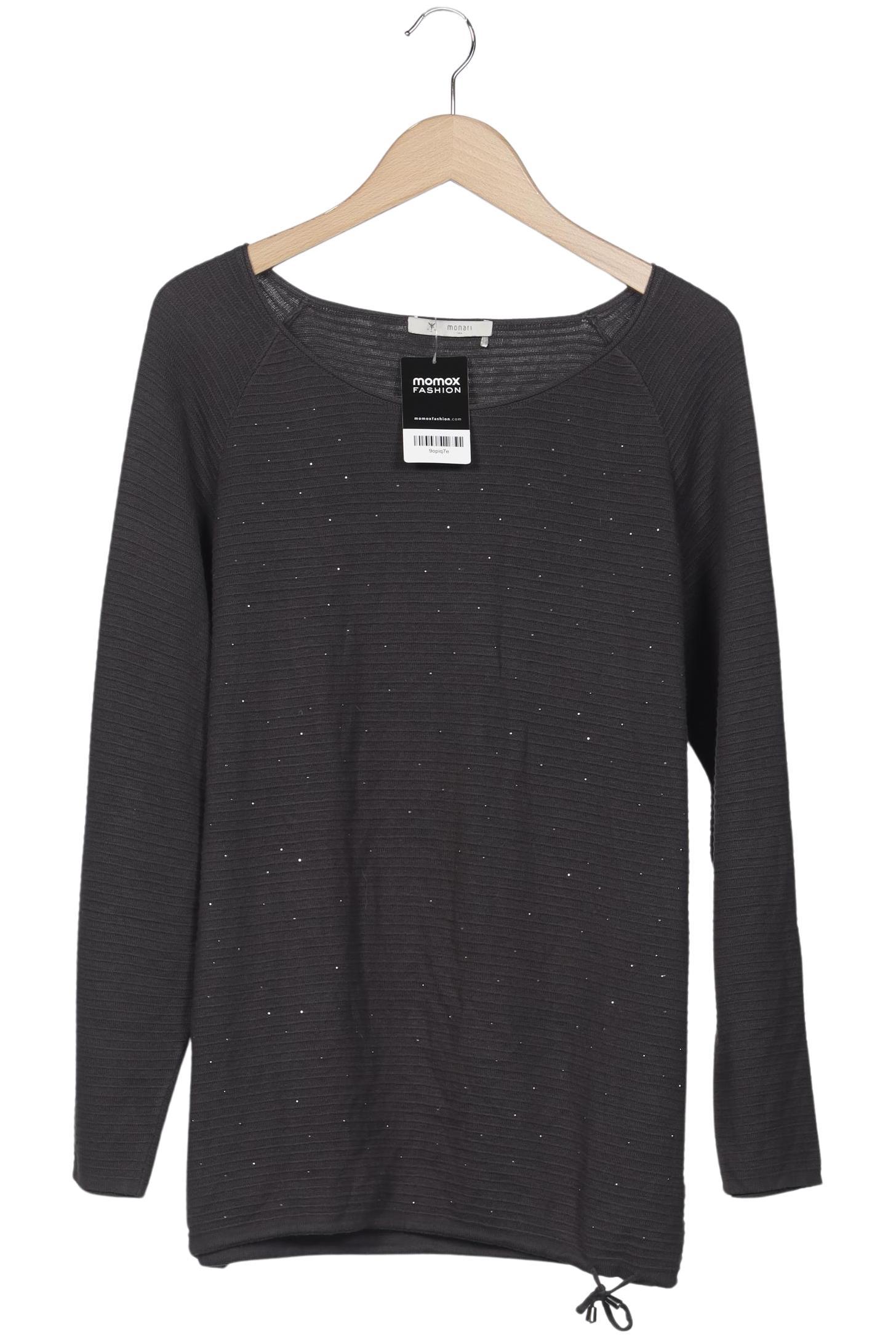 

monari Damen Pullover, grau, Gr. 44