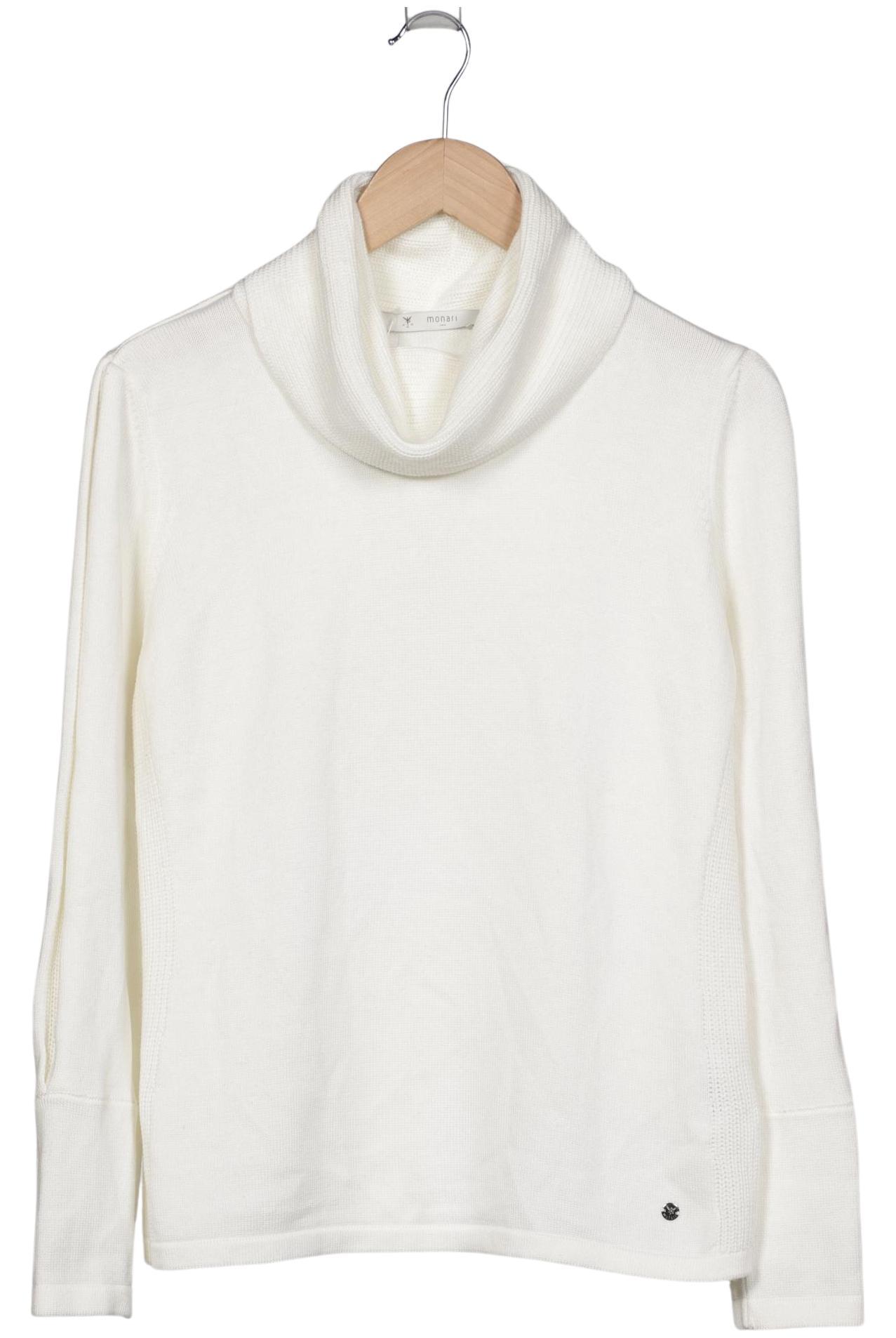 

monari Damen Pullover, cremeweiß, Gr. 40