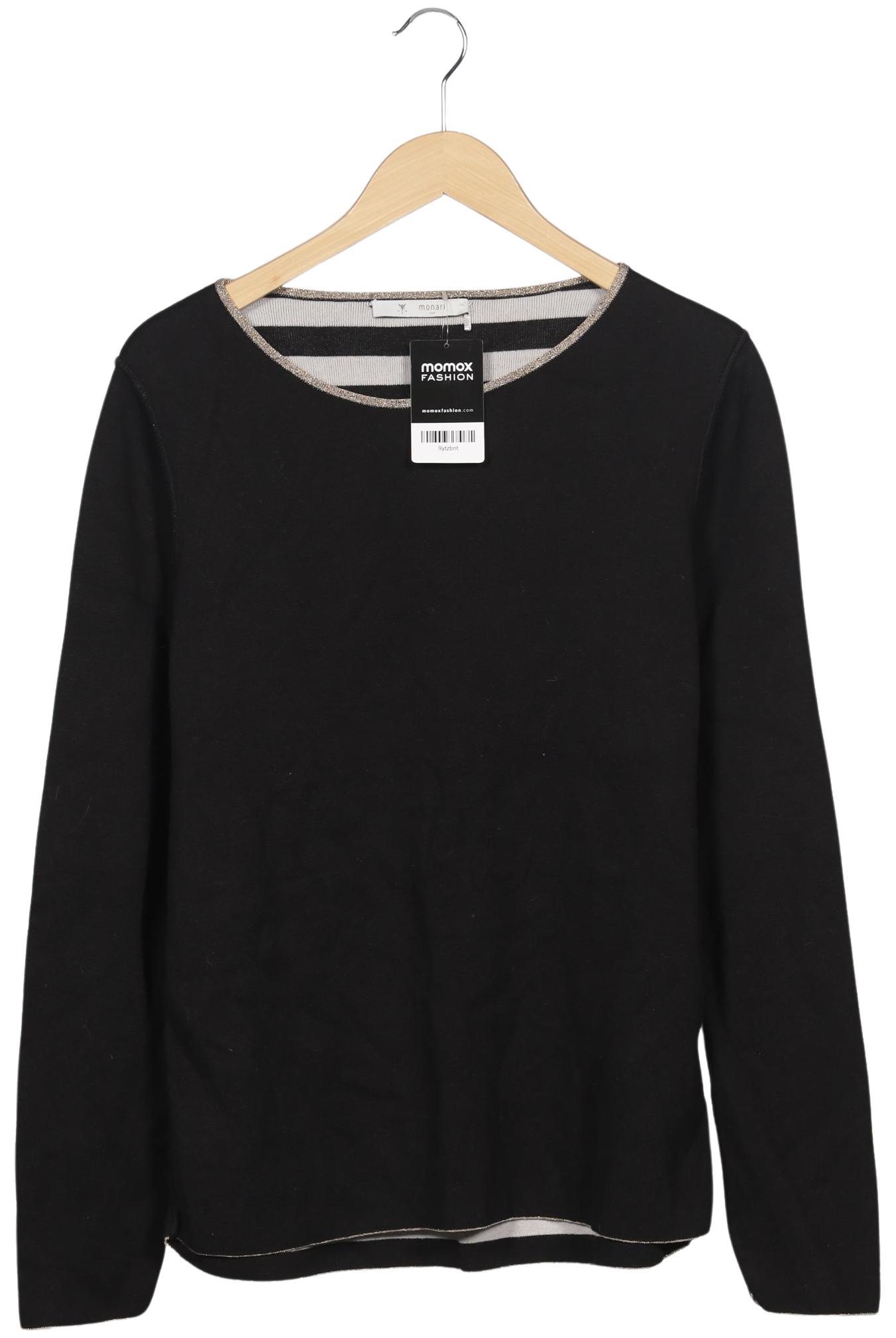 

monari Damen Pullover, schwarz, Gr. 44