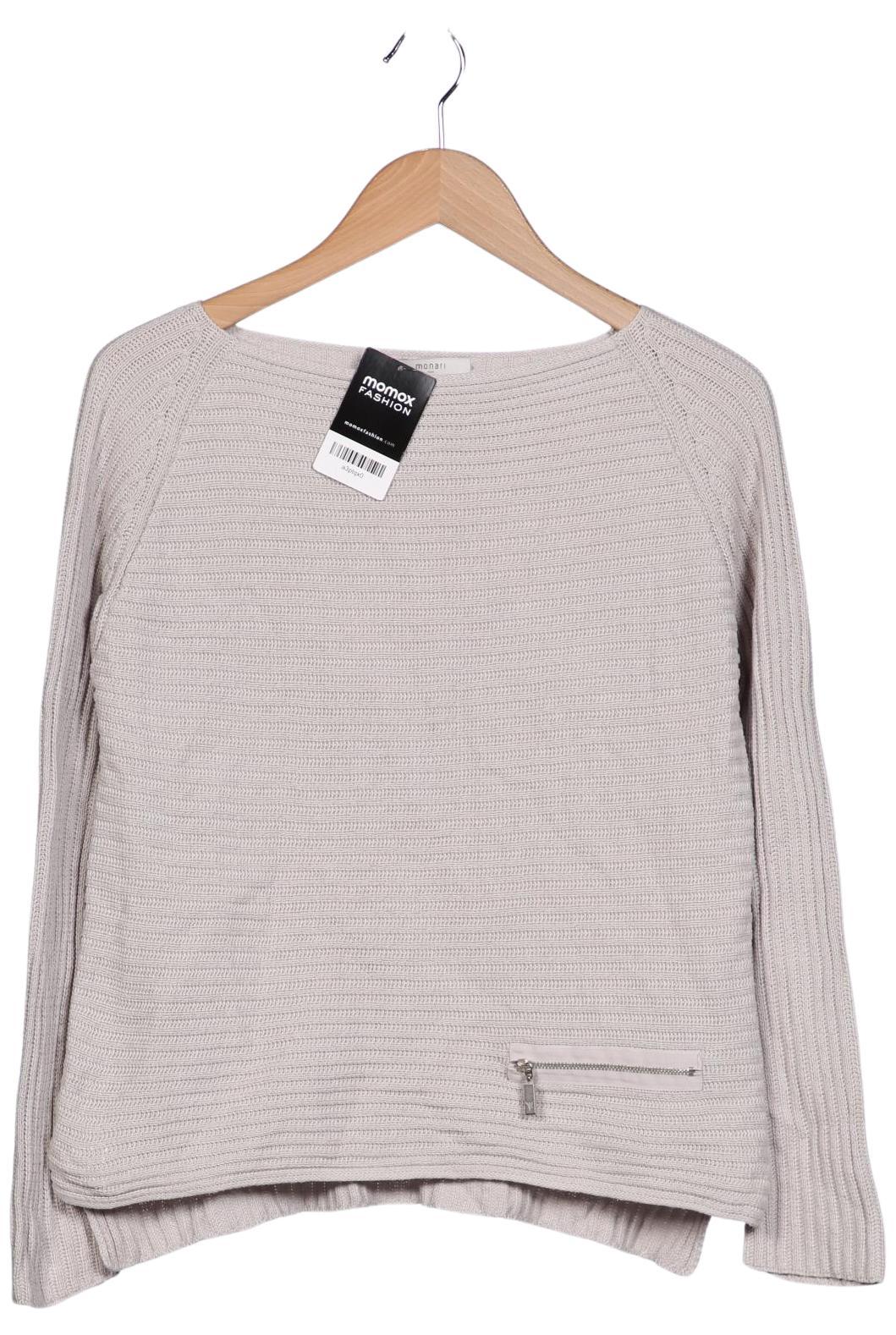 

monari Damen Pullover, beige, Gr. 38