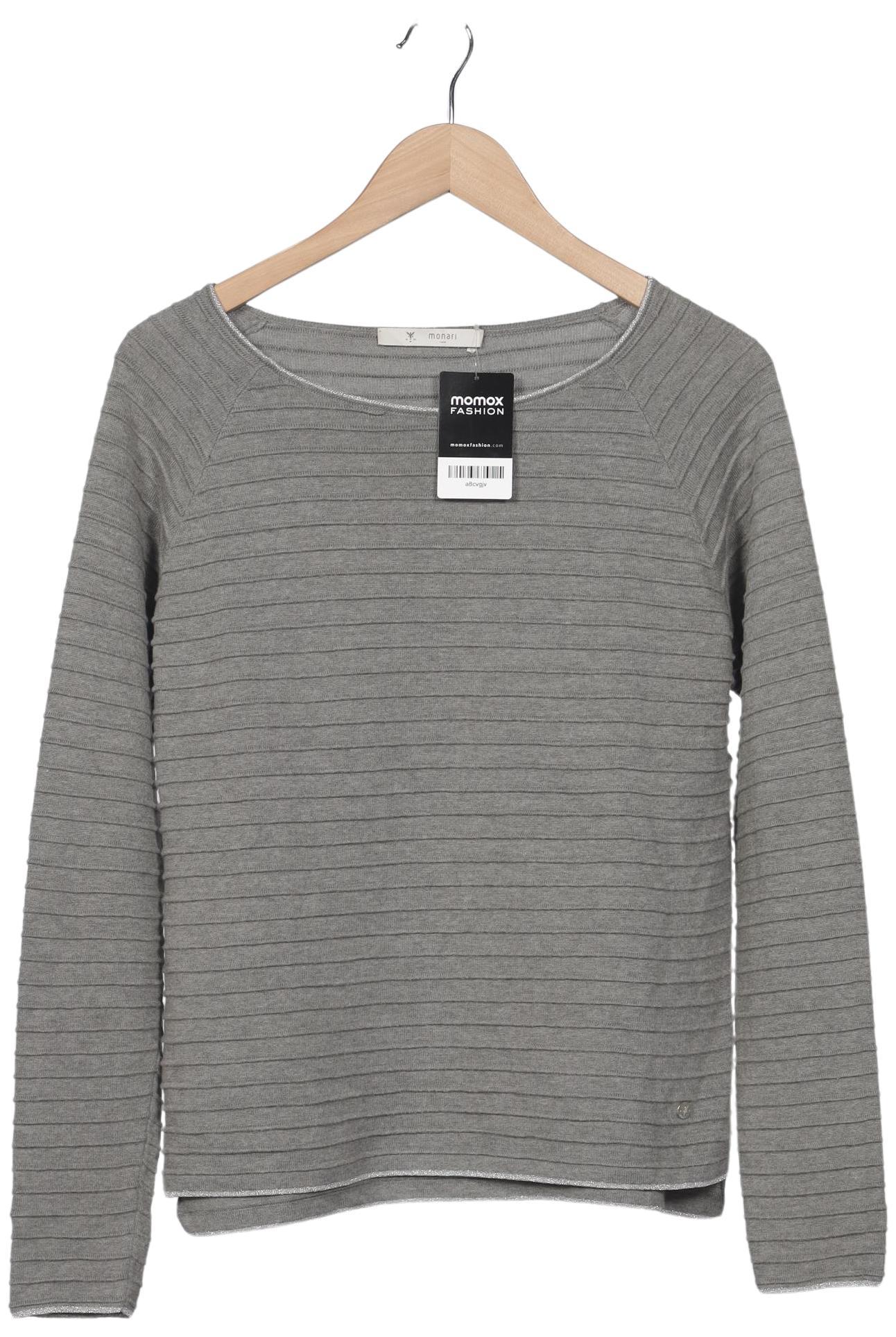 

monari Damen Pullover, grau, Gr. 36