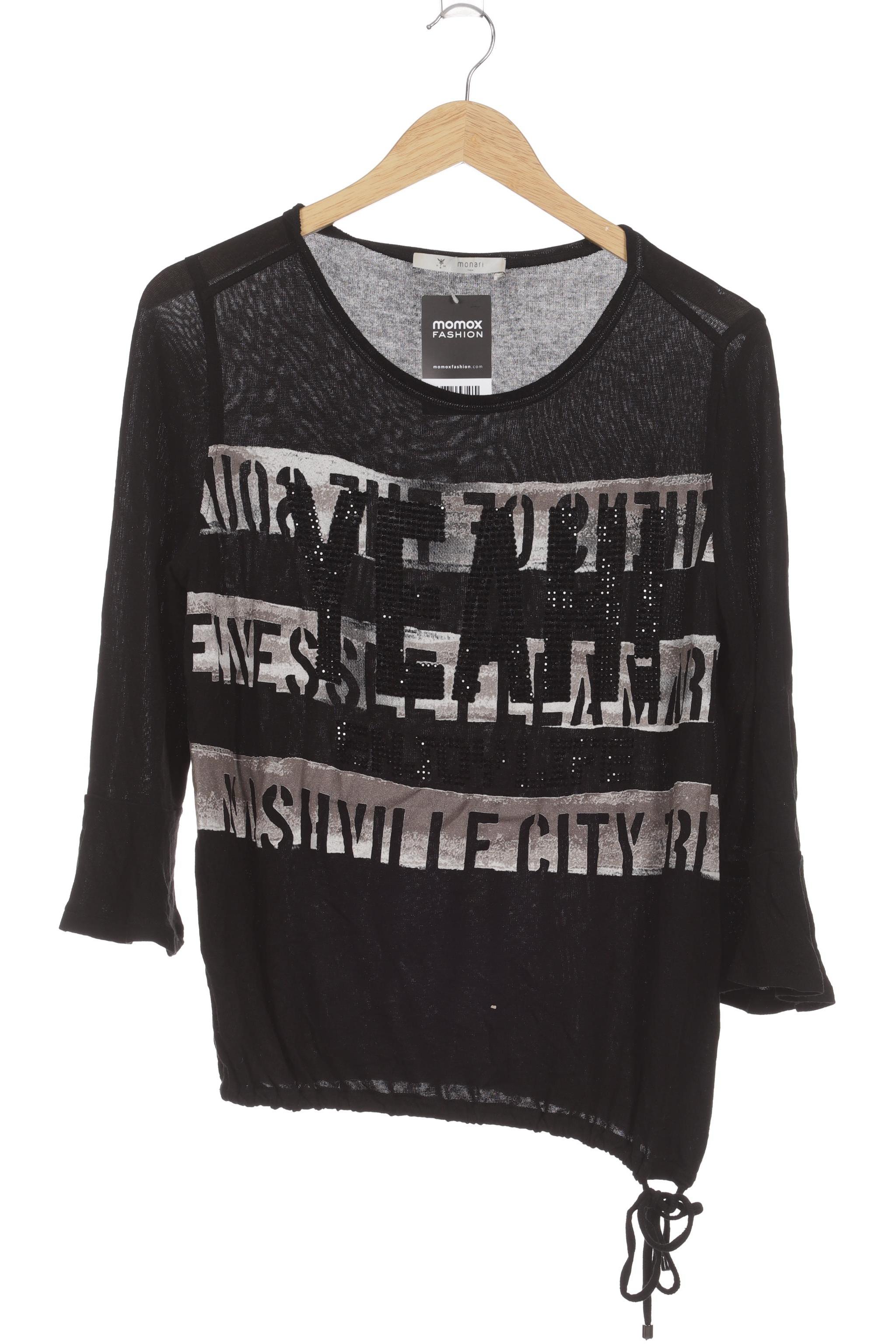 

monari Damen Pullover, schwarz, Gr. 40