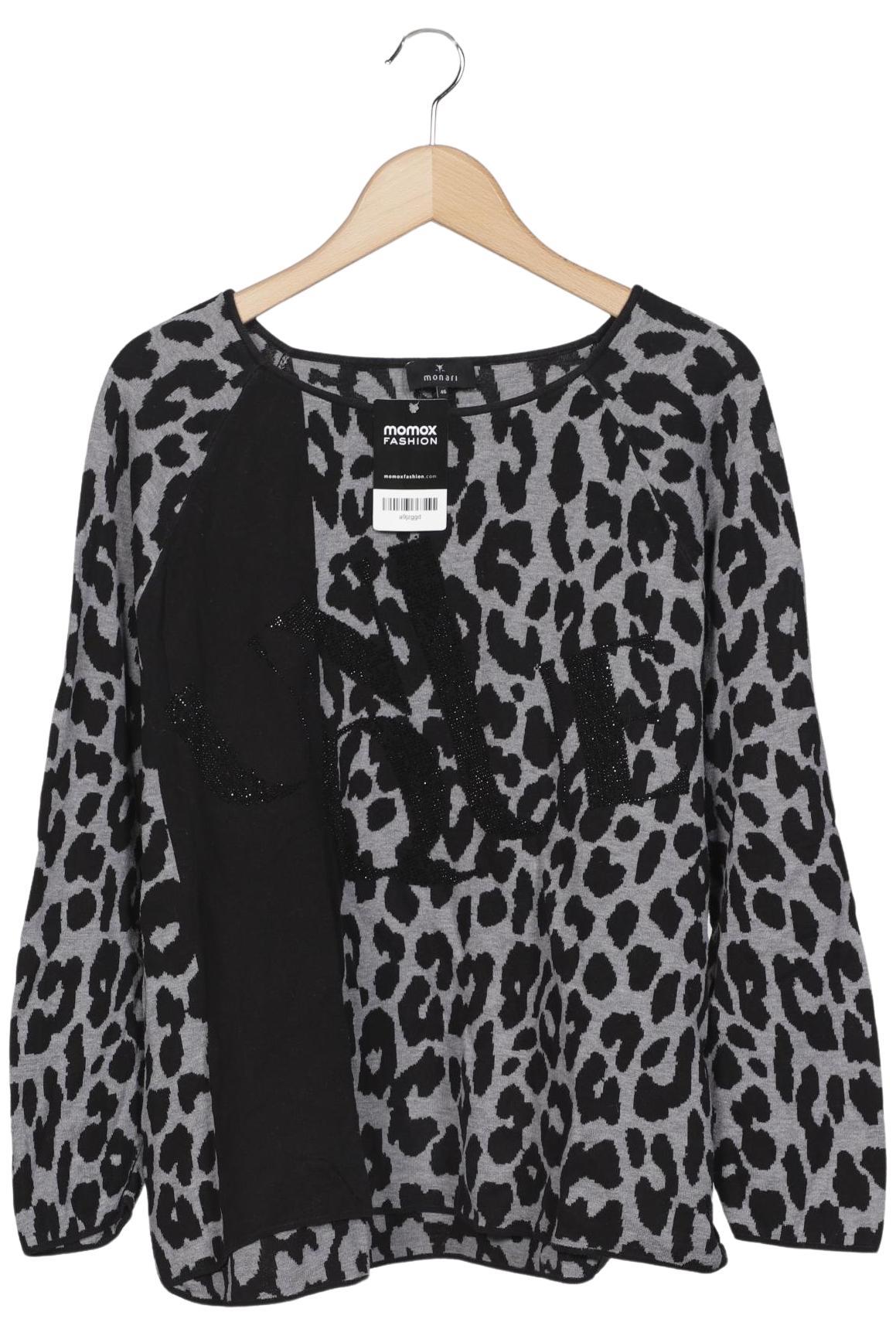 

monari Damen Pullover, grau, Gr. 46