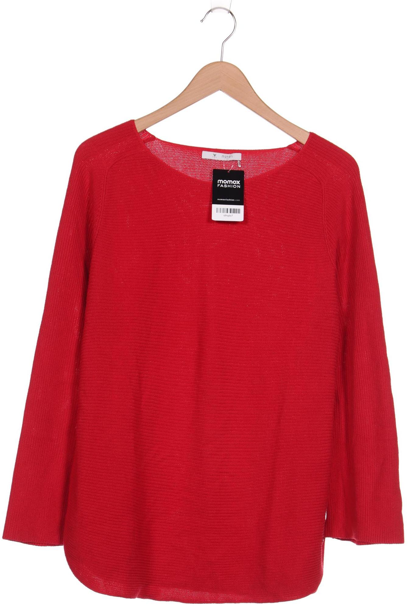 

monari Damen Pullover, rot, Gr. 44