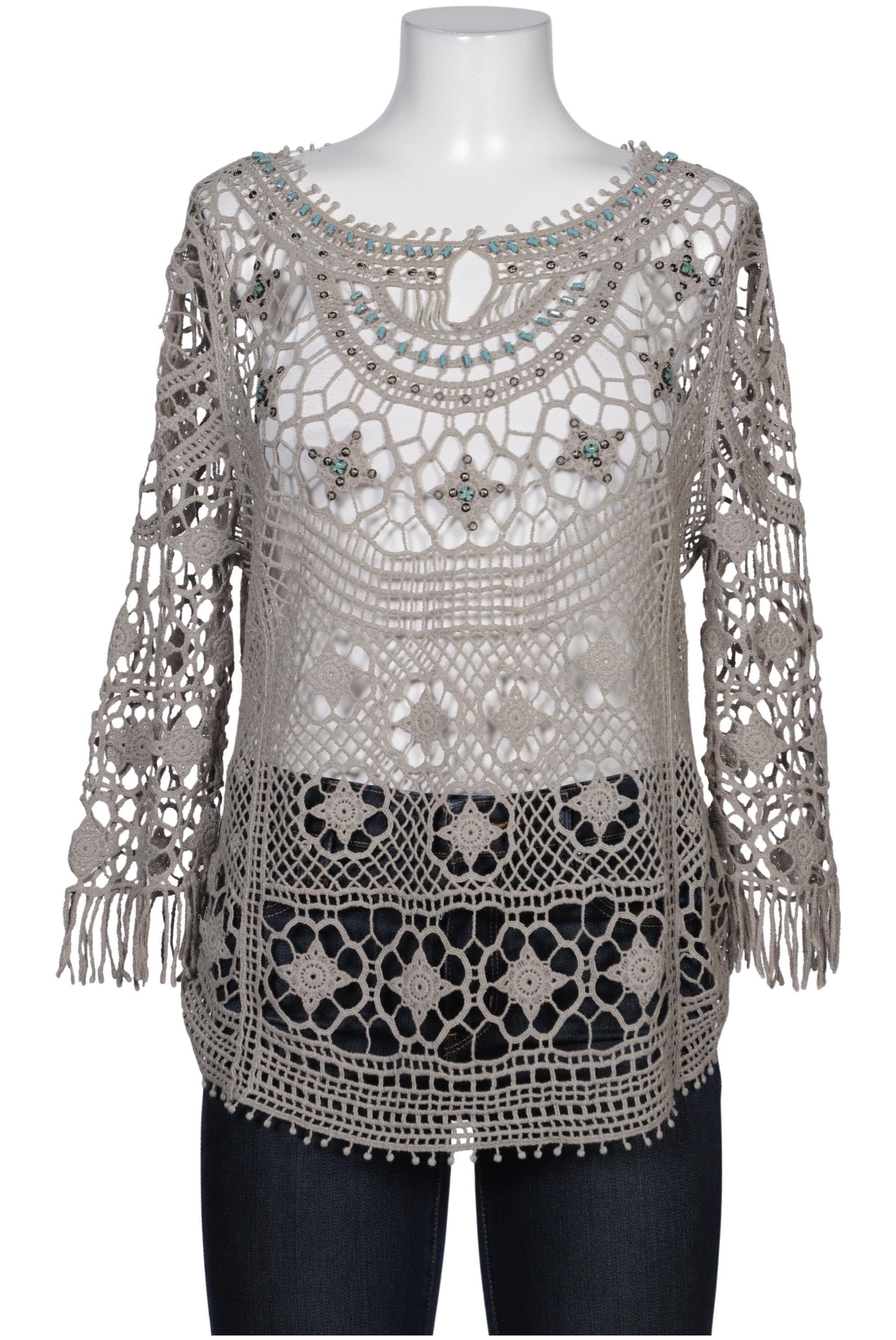 

monari Damen Pullover, beige, Gr. 42