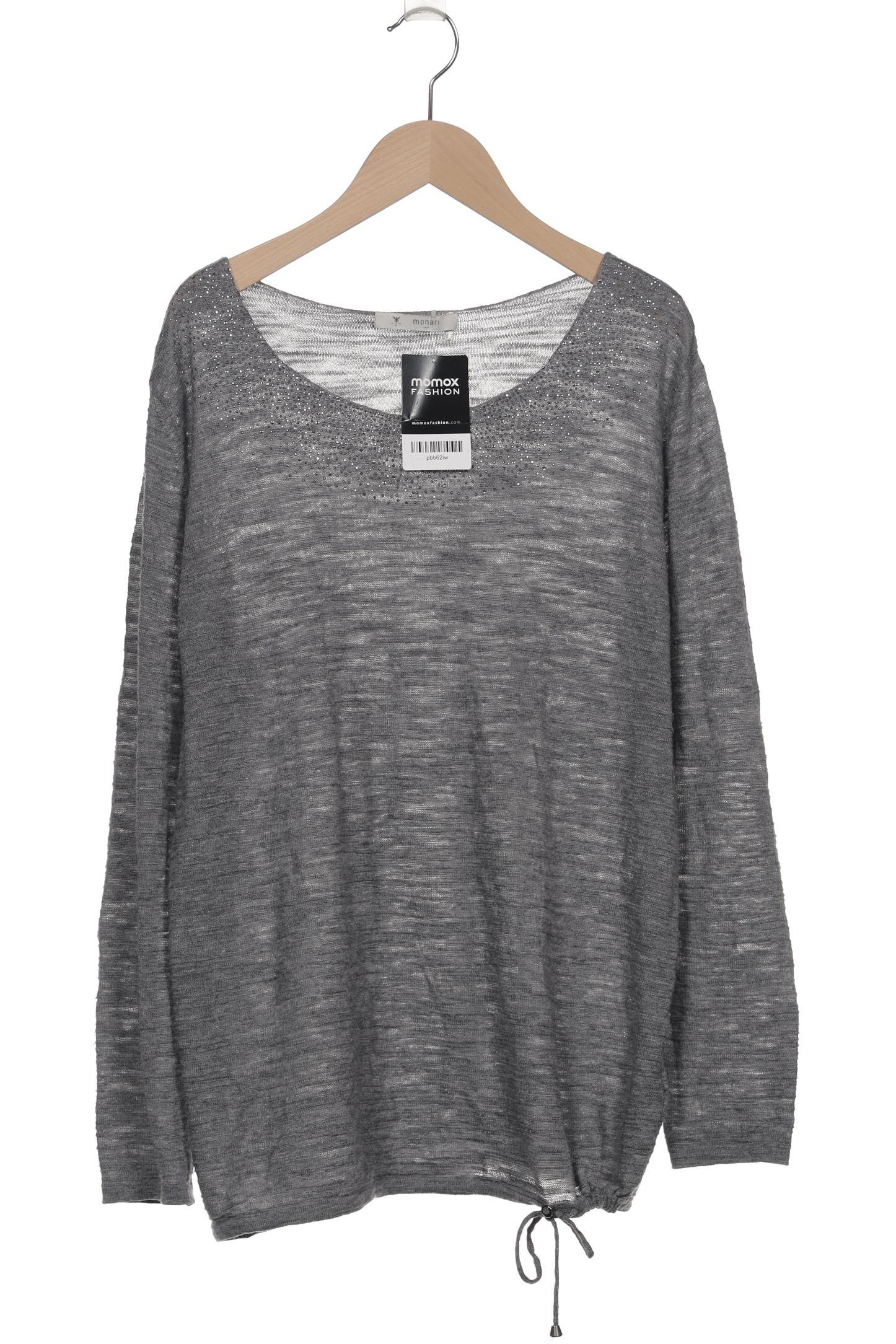 

monari Damen Pullover, grau, Gr. 40