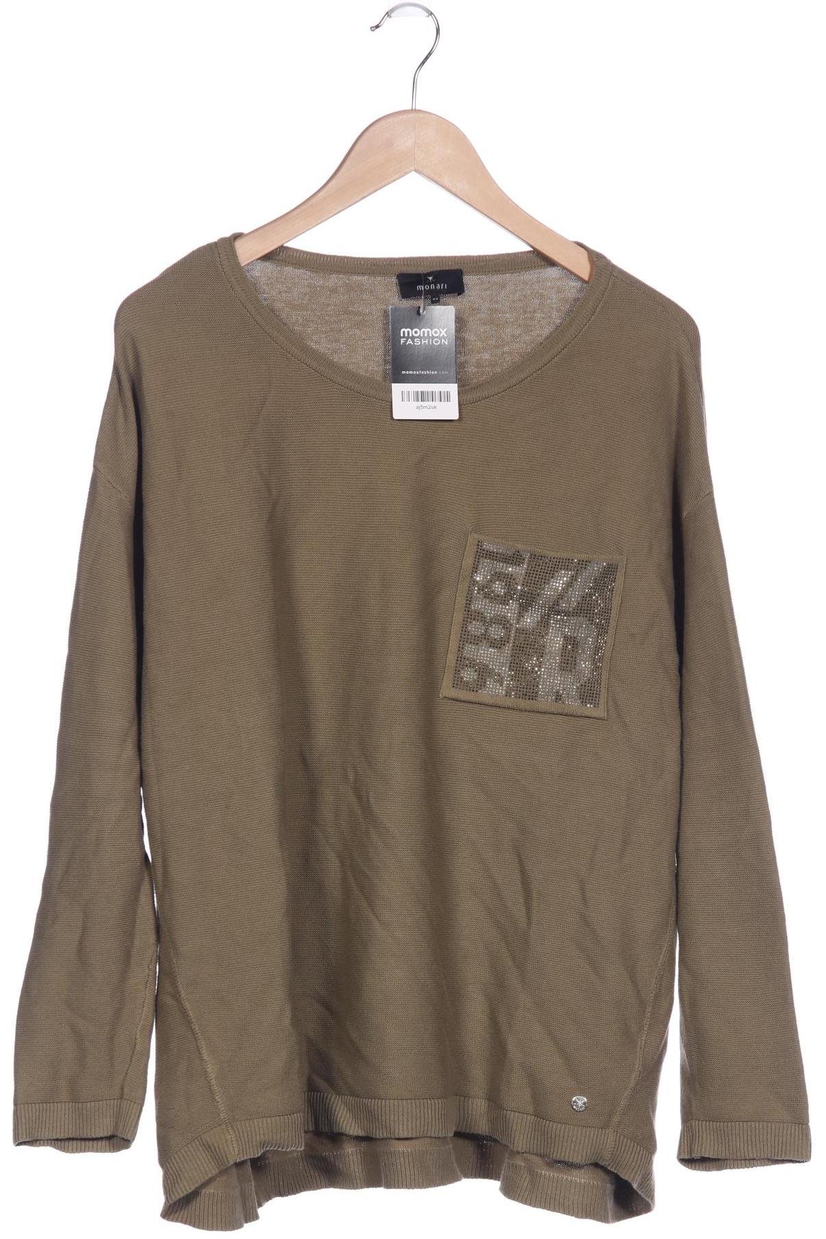 

monari Damen Pullover, grün, Gr. 44