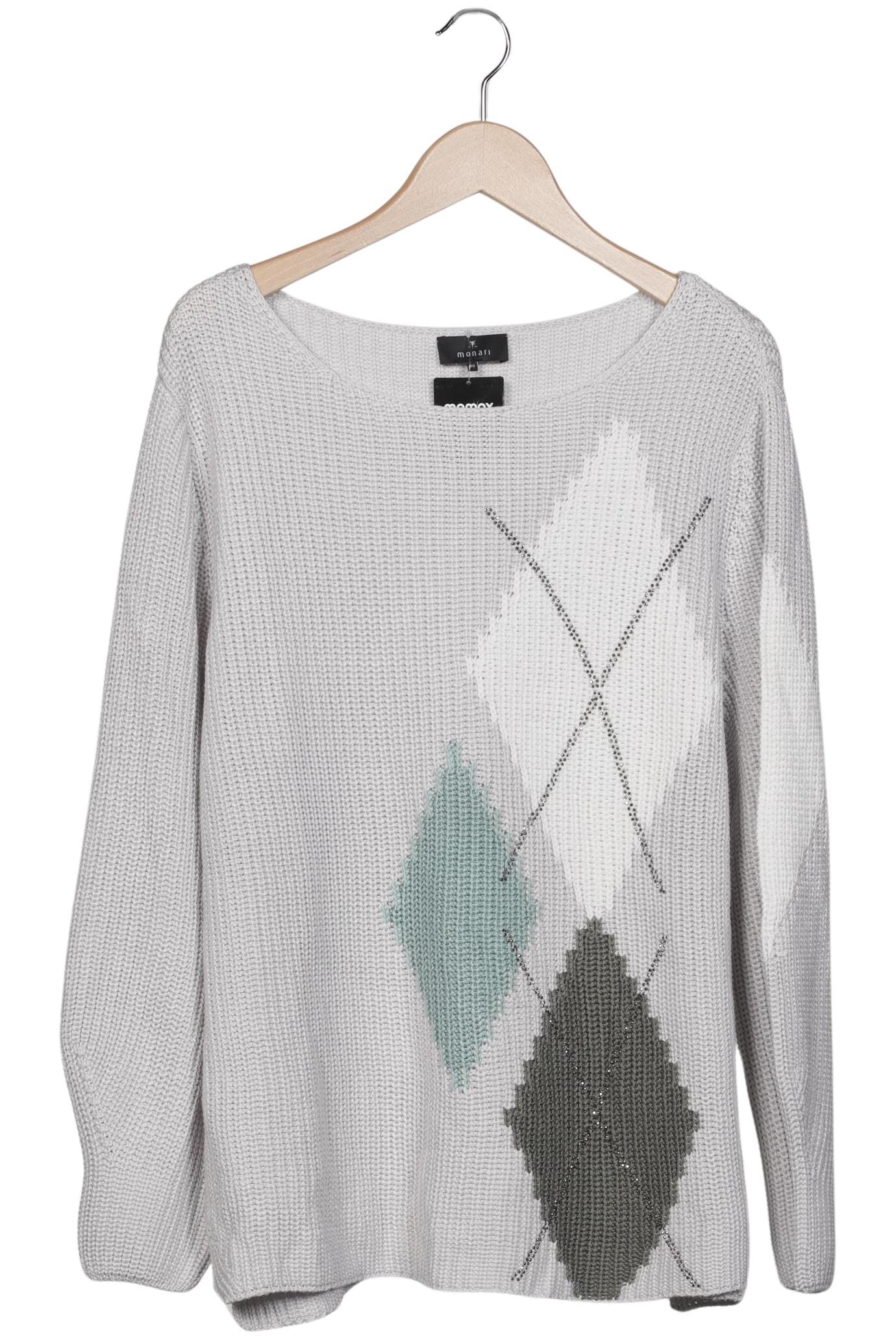 

monari Damen Pullover, grau, Gr. 46