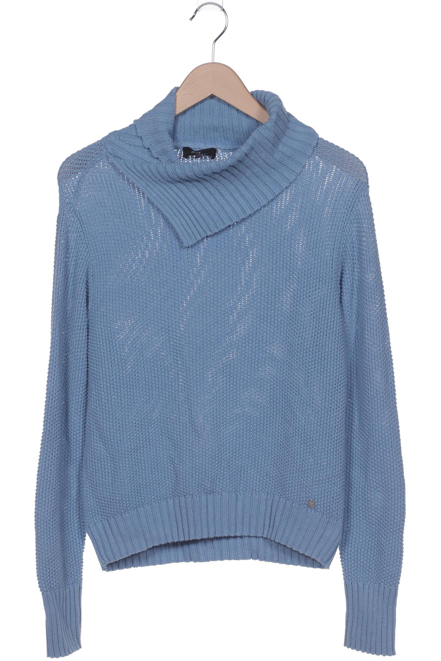 

monari Damen Pullover, blau, Gr. 36