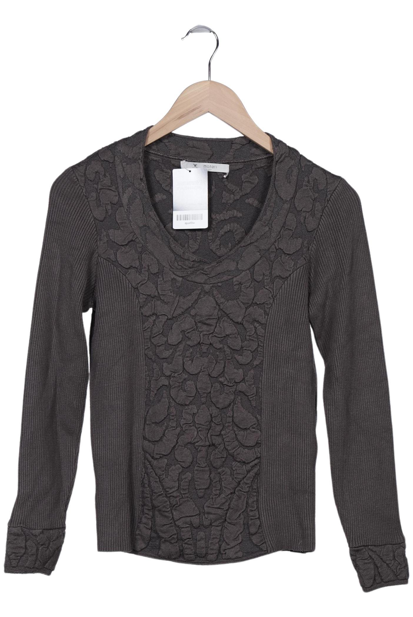 

monari Damen Pullover, braun, Gr. 36