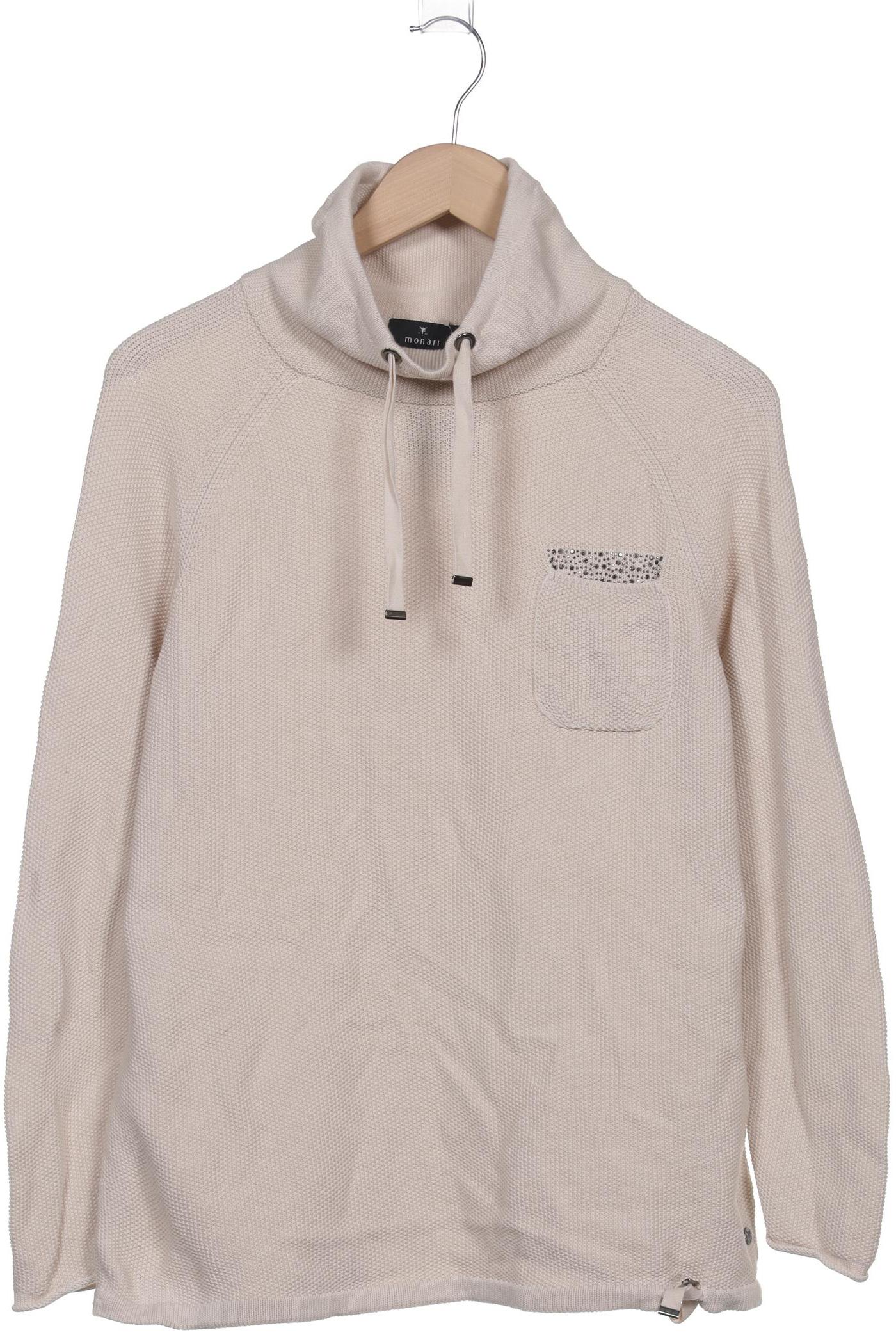 

monari Damen Pullover, cremeweiß, Gr. 40