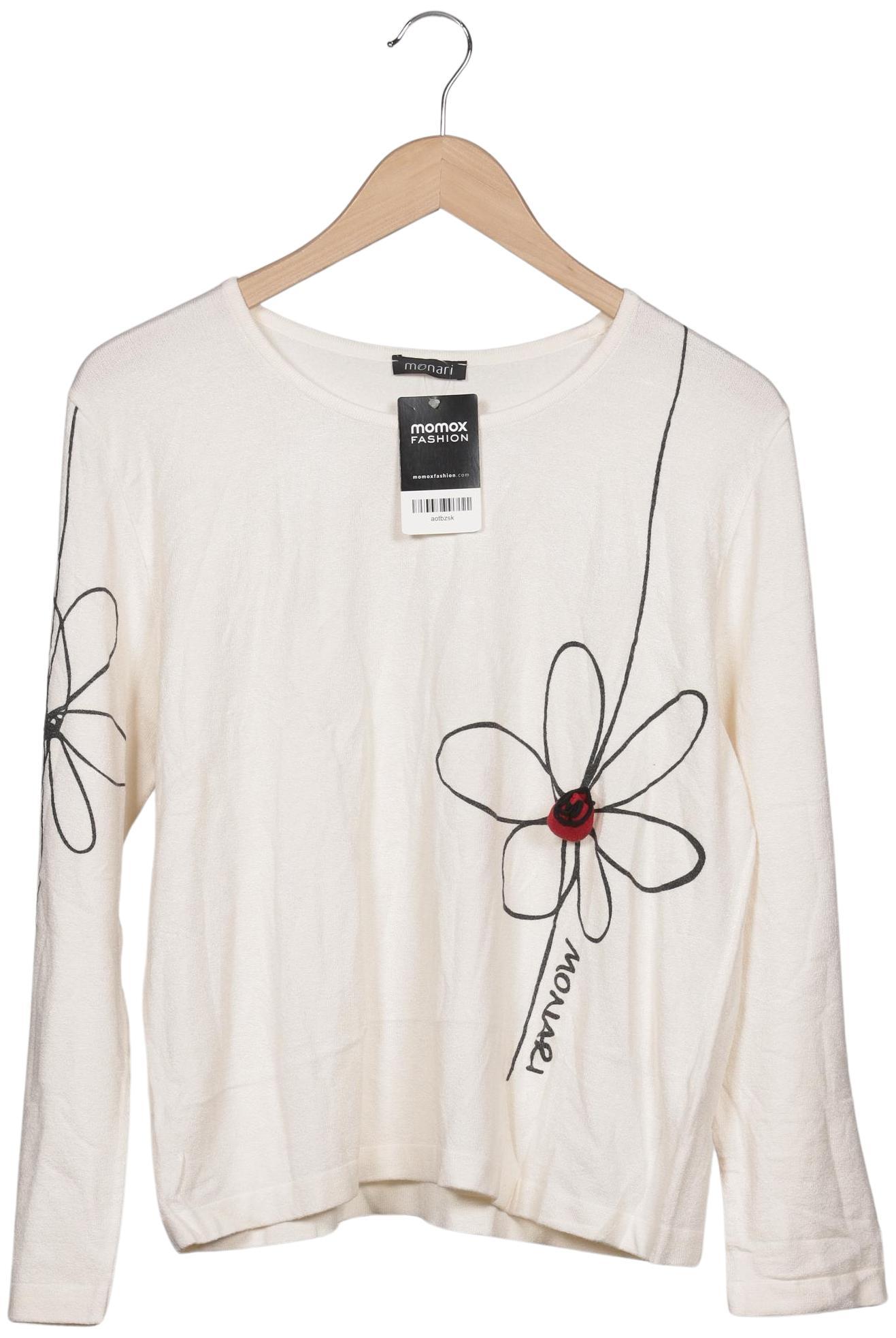 

monari Damen Pullover, cremeweiß, Gr. 44