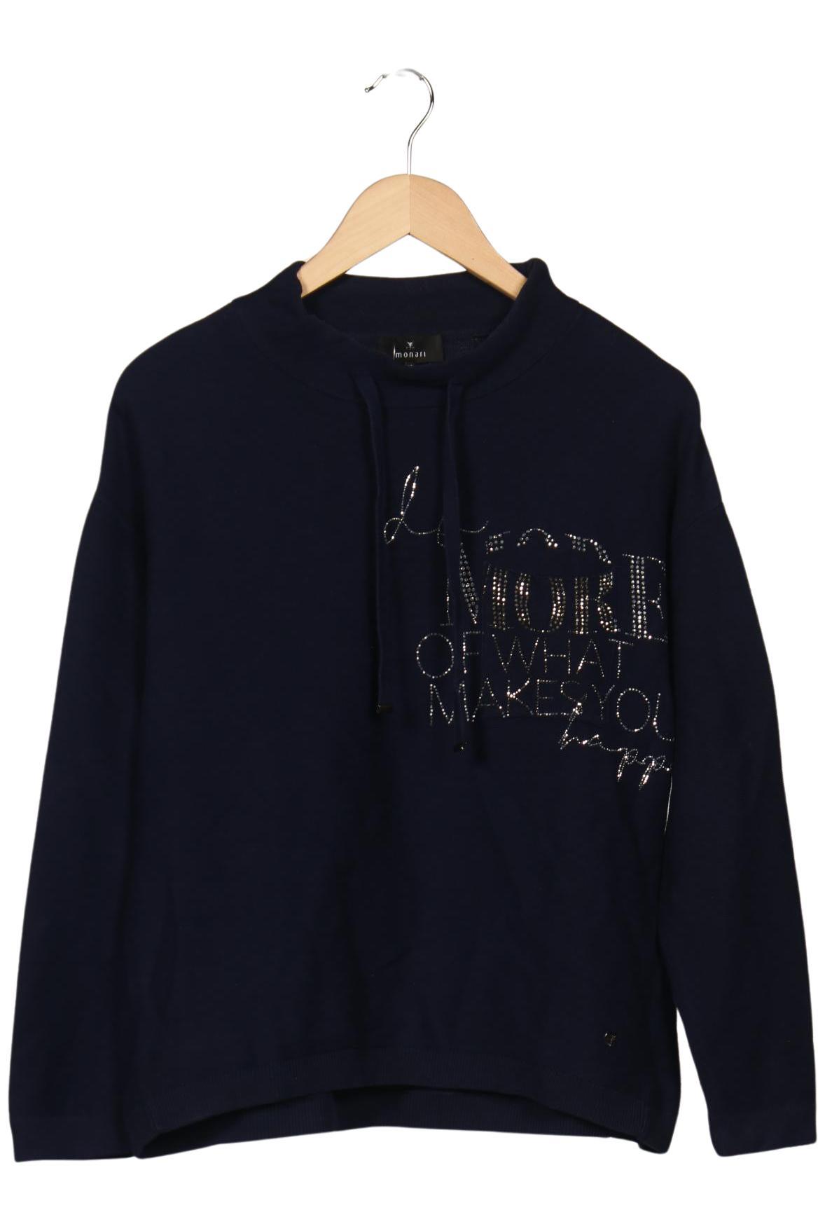 

monari Damen Pullover, marineblau, Gr. 38