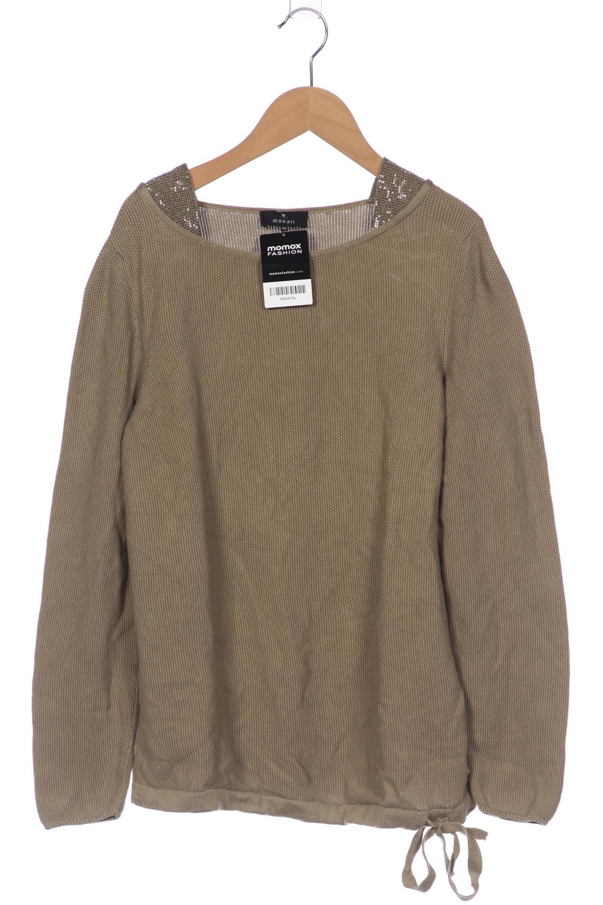 

monari Damen Pullover, grün, Gr. 38
